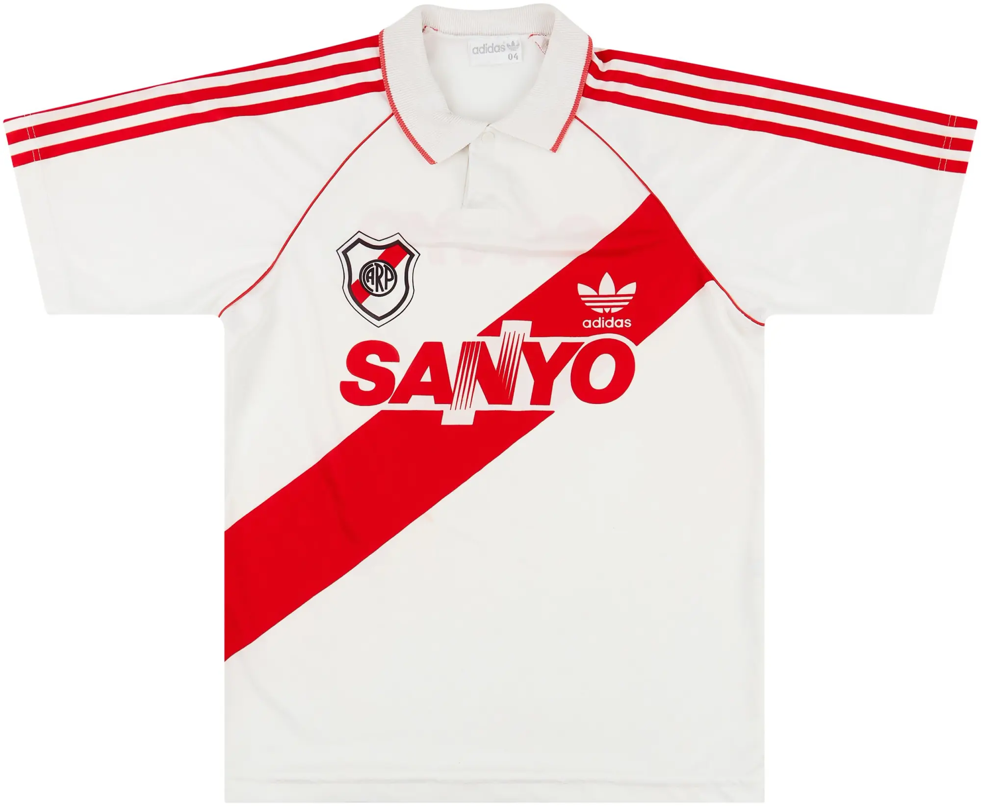 adidas 1992-94 River Plate Home Shirt - 7/10 - (XS)