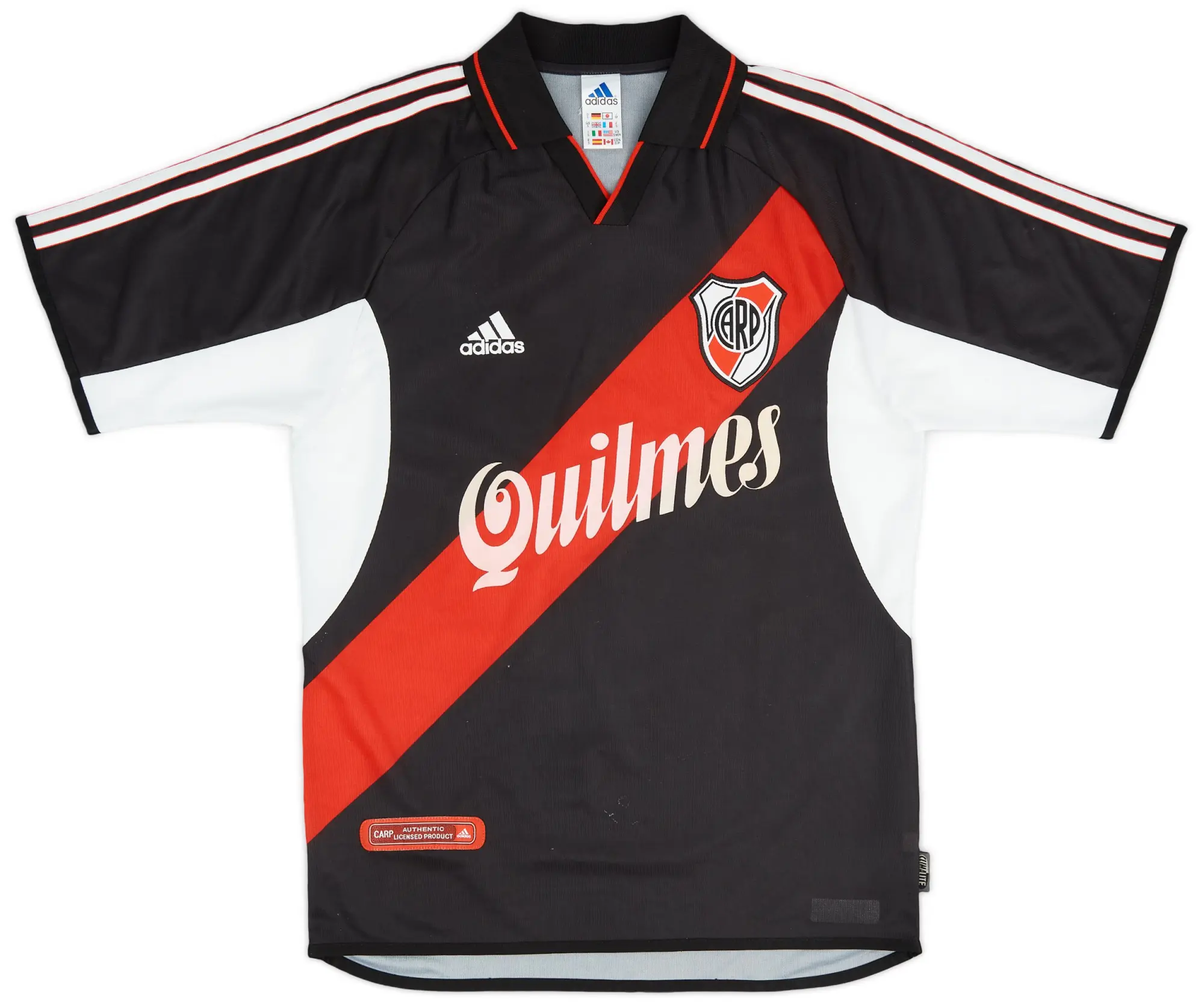 adidas 2000-01 River Plate Third Shirt - 9/10 - (S)