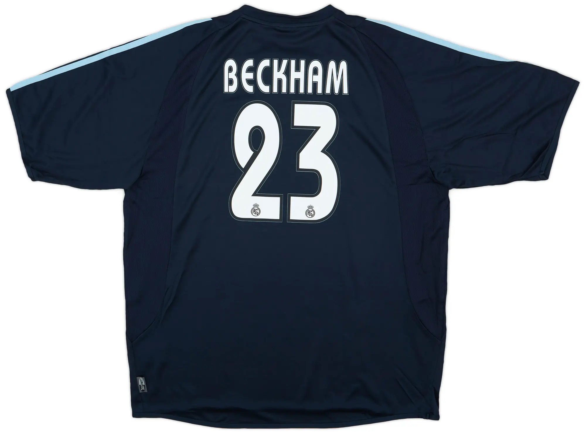 adidas 2003-04 Real Madrid Away Shirt Beckham #23 (XL)