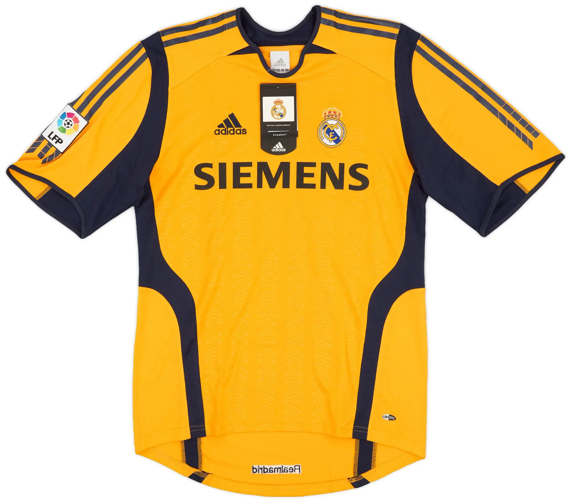 adidas 2005-06 Real Madrid GK S/S Shirt (S)