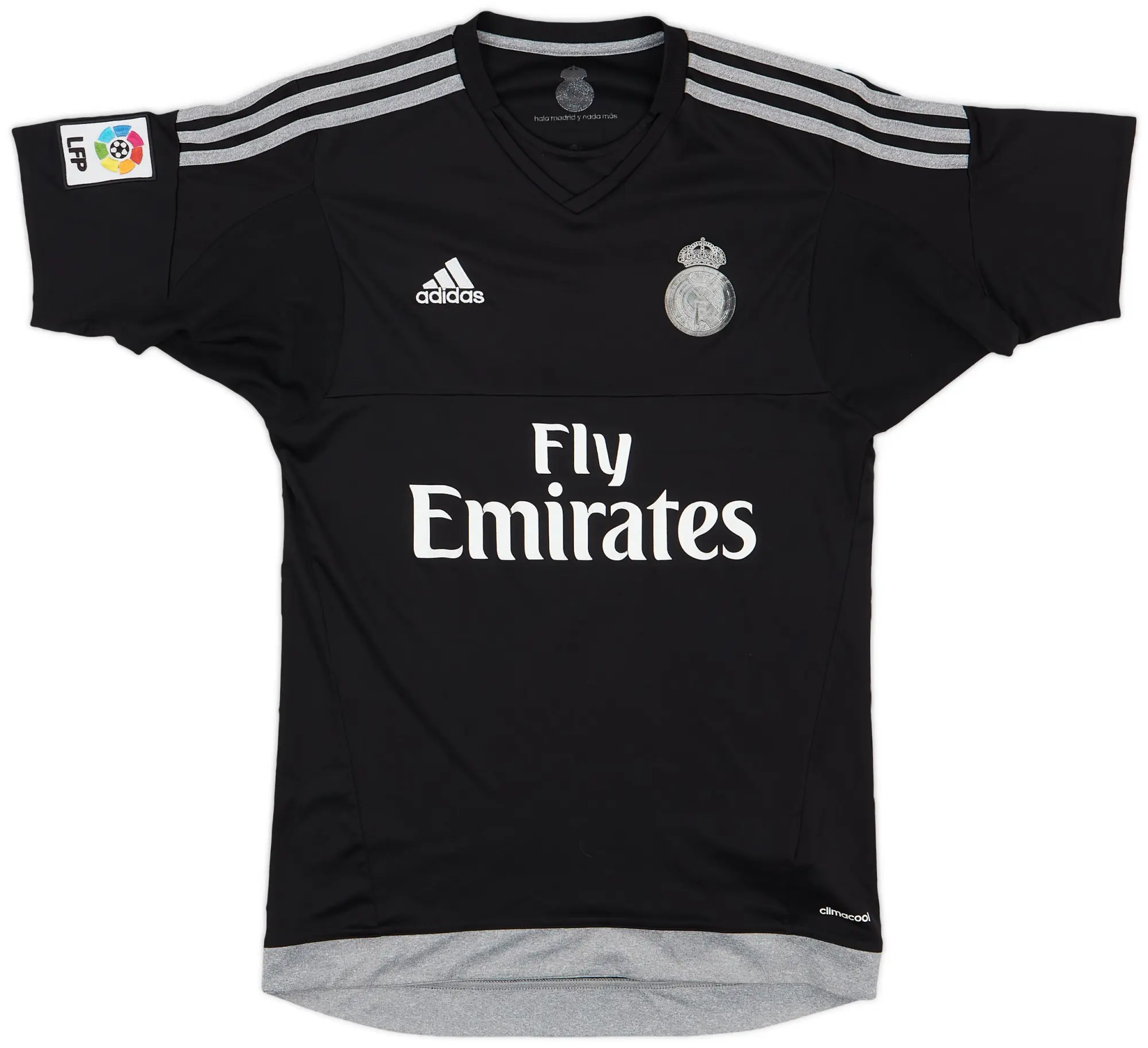 adidas 2015-16 Real Madrid S/S GK Away Shirt - 4/10 - (S)