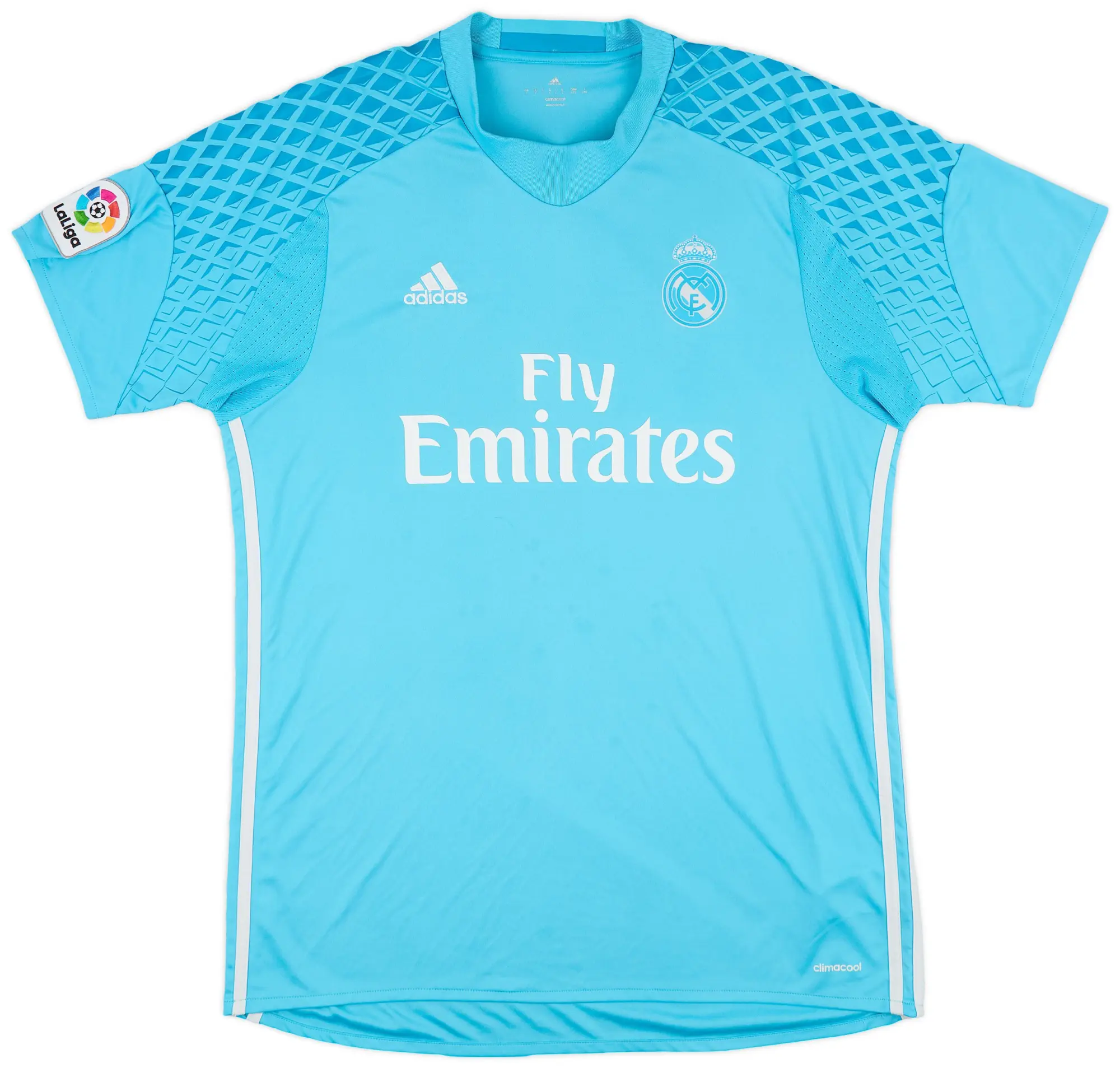 adidas 2016-17 Real Madrid GK Shirt - 8/10 - (L)