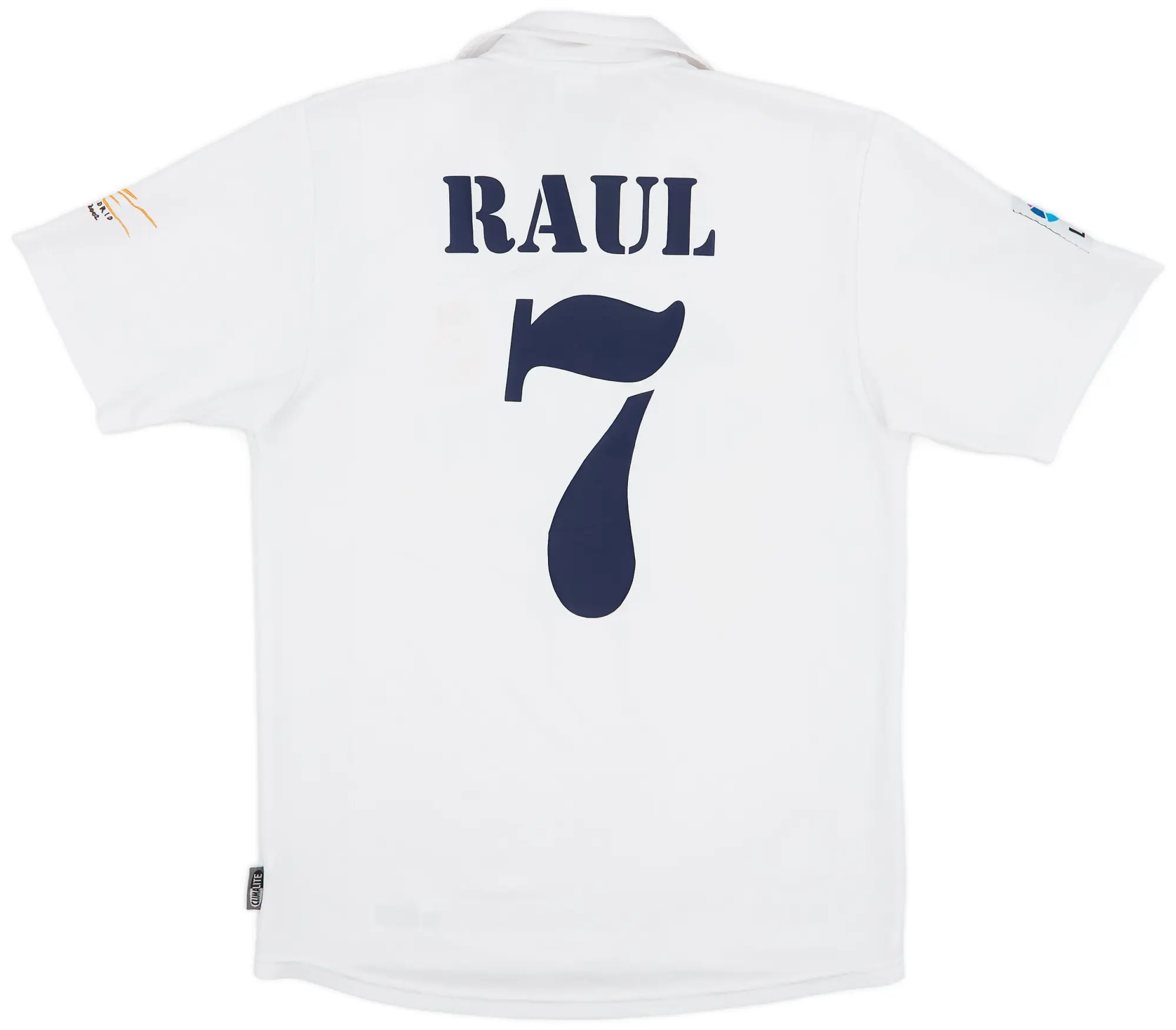 adidas 2002-03 Real Madrid Centenary Home Shirt Raul #7 - 6/10 - (S)