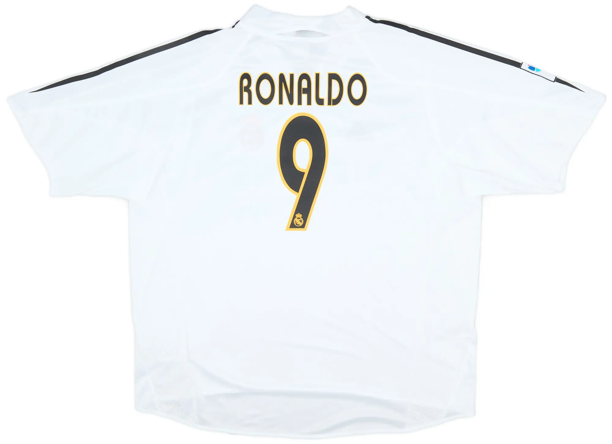 adidas 2004-05 Real Madrid Home Shirt Ronaldo #9 (XXL)