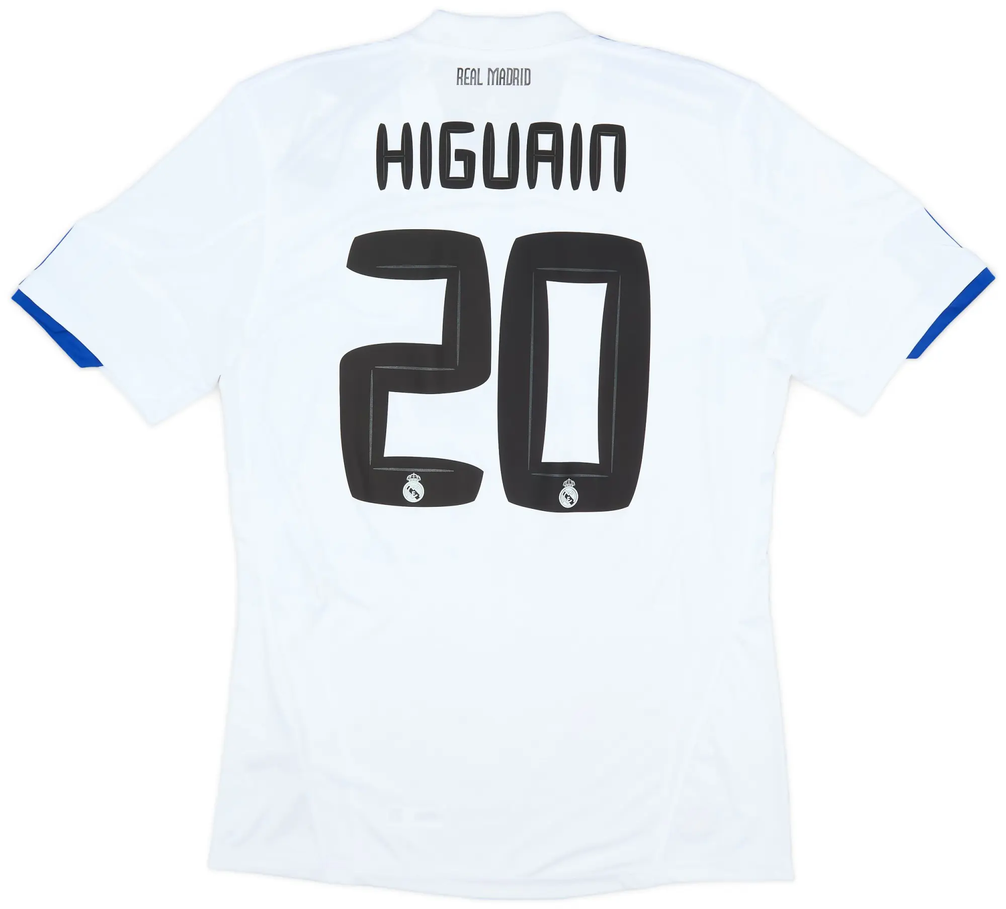 adidas 2010-11 Real Madrid Home Shirt Higuain #20 (M)