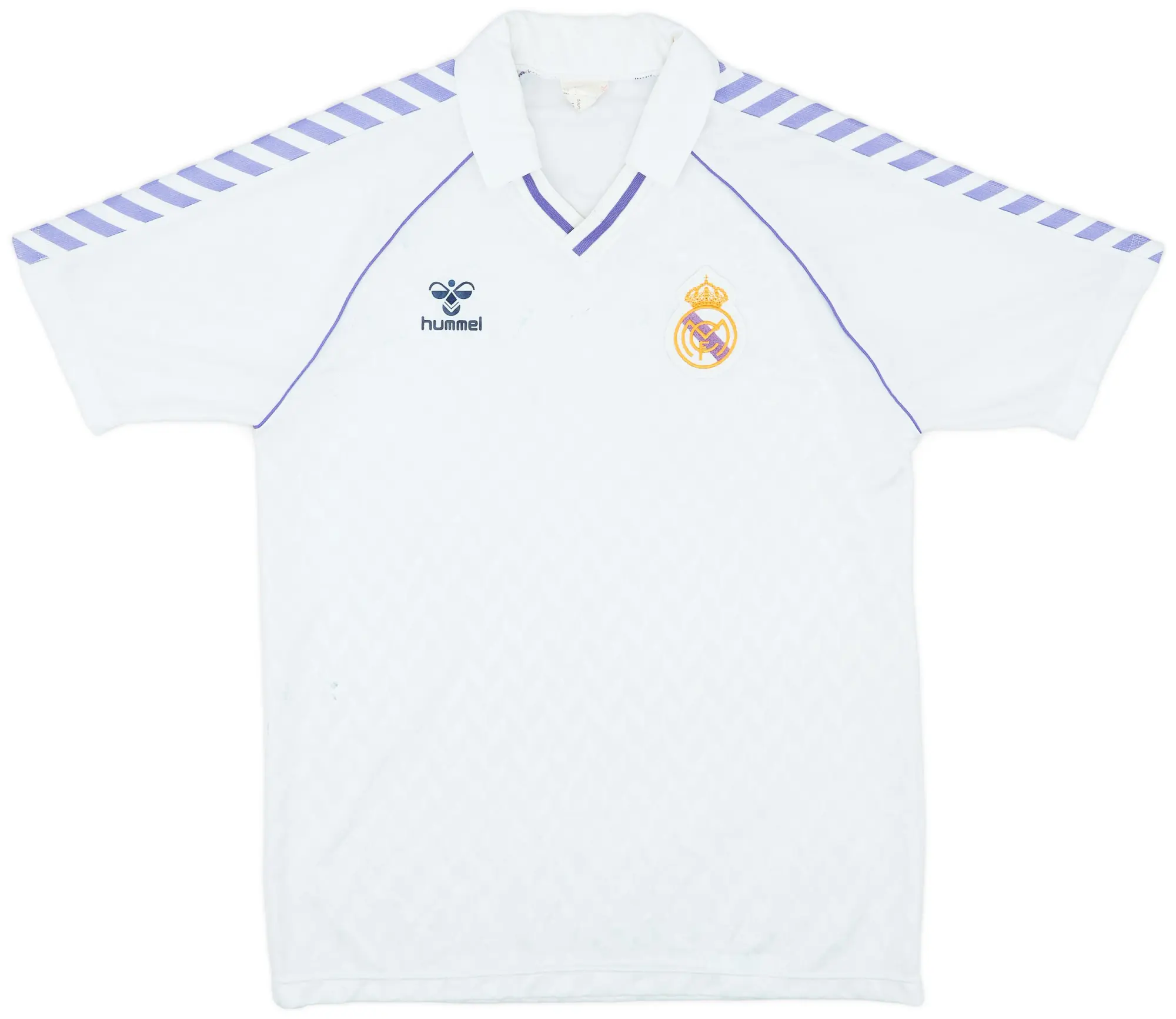 Hummel 1986-88 Real Madrid Home Shirt - 5/10 - (L)