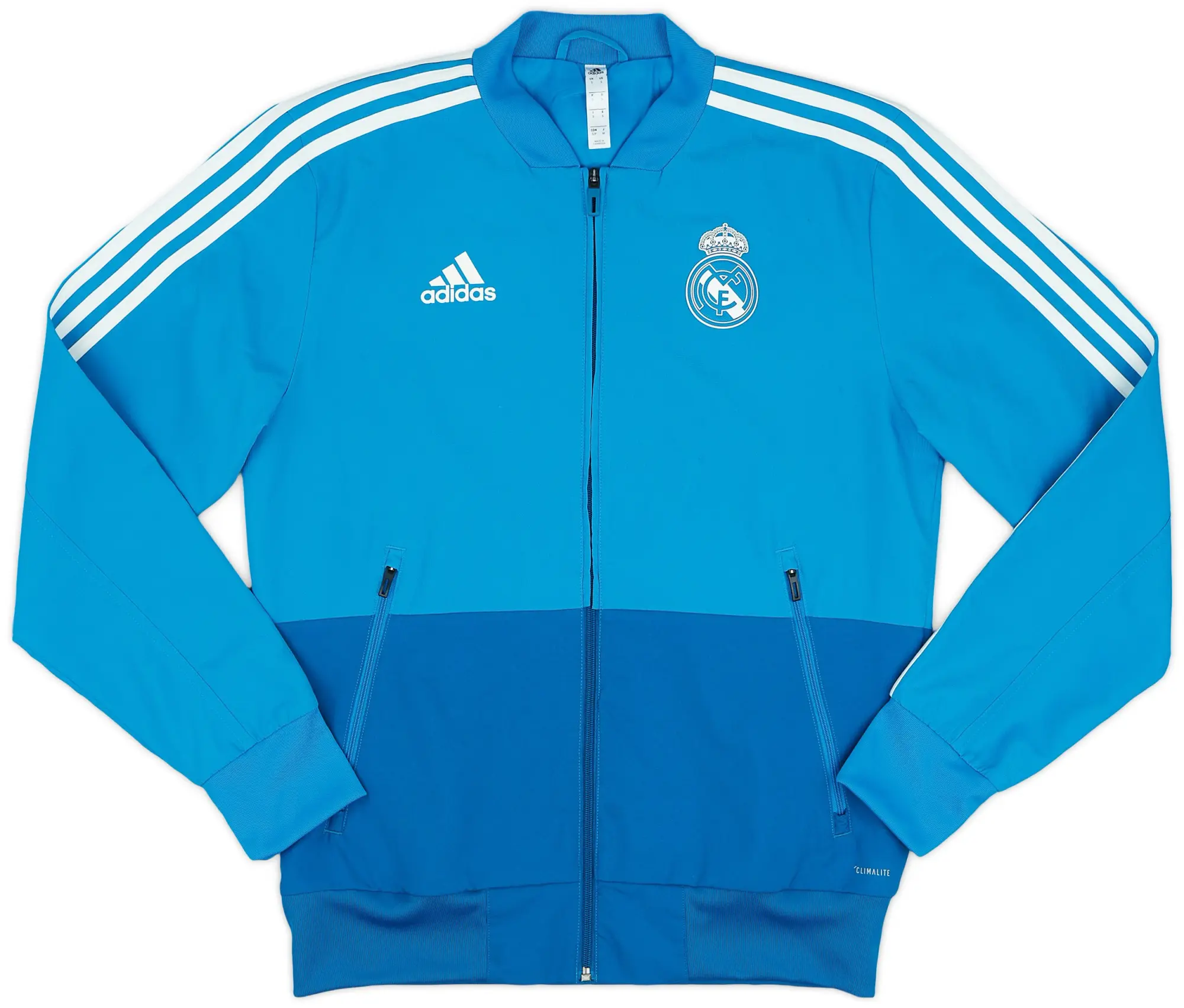 2018 19 Real Madrid adidas Track Jacket 8 10 S RMDJ18469FT FOOTY.COM