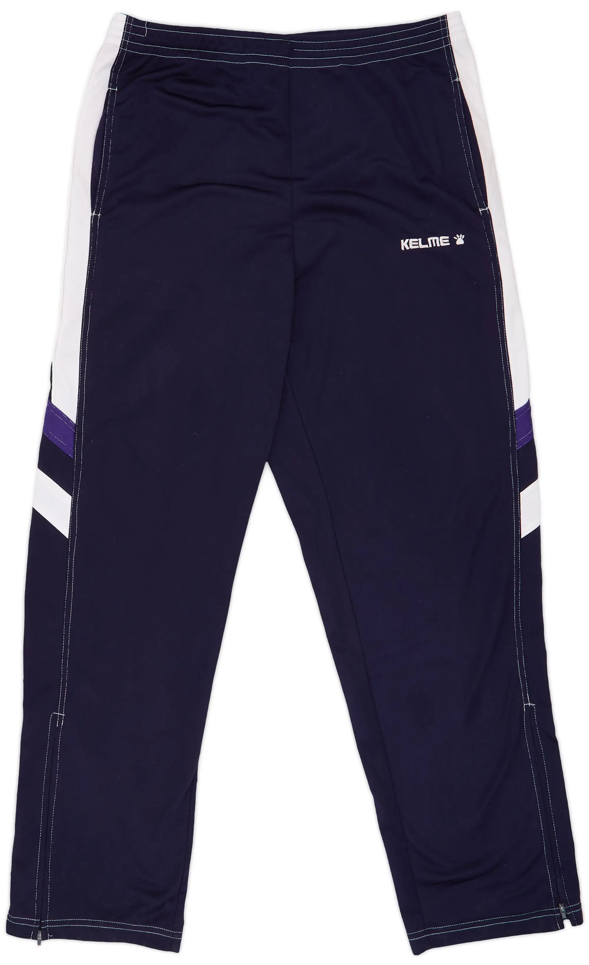 1996-97 Real Madrid Kelme Track Pants/Bottoms - 9/10 - (XL)