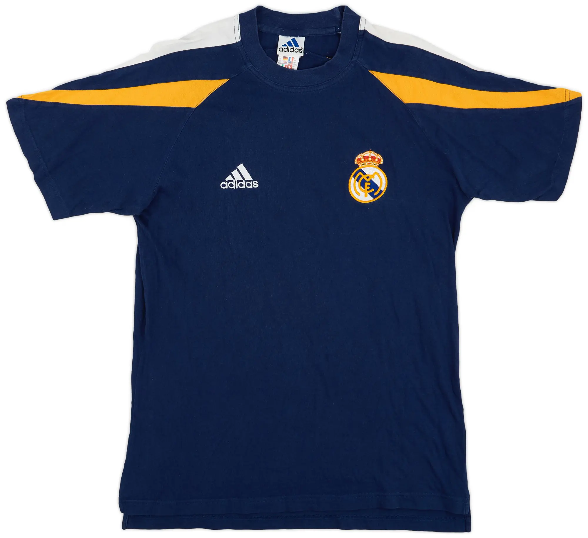 1998-99 Real Madrid adidas Leisure Tee - 7/10 - (XL.Boys)