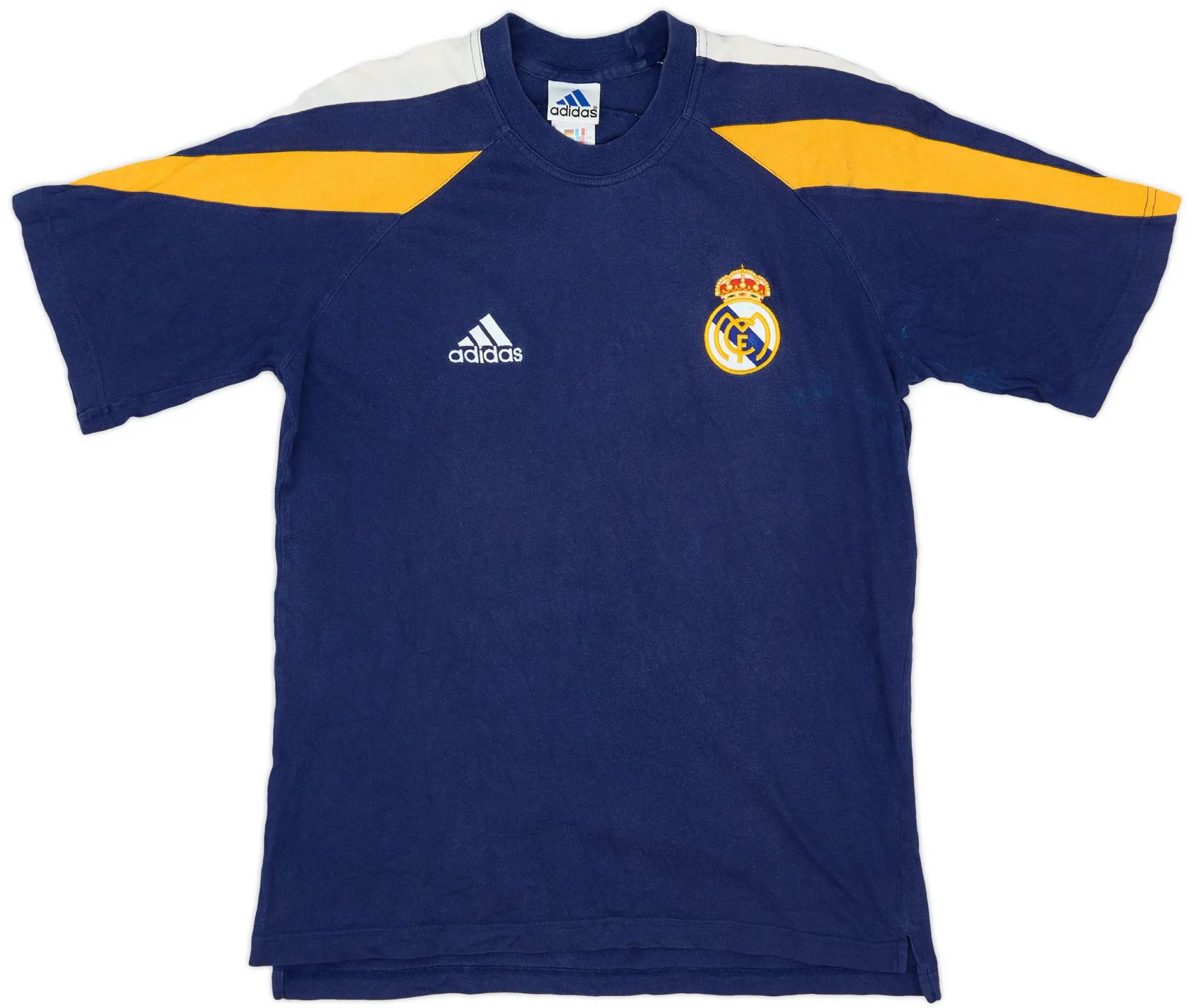 1998-00 Real Madrid adidas Training Shirt - 6/10 - (S)