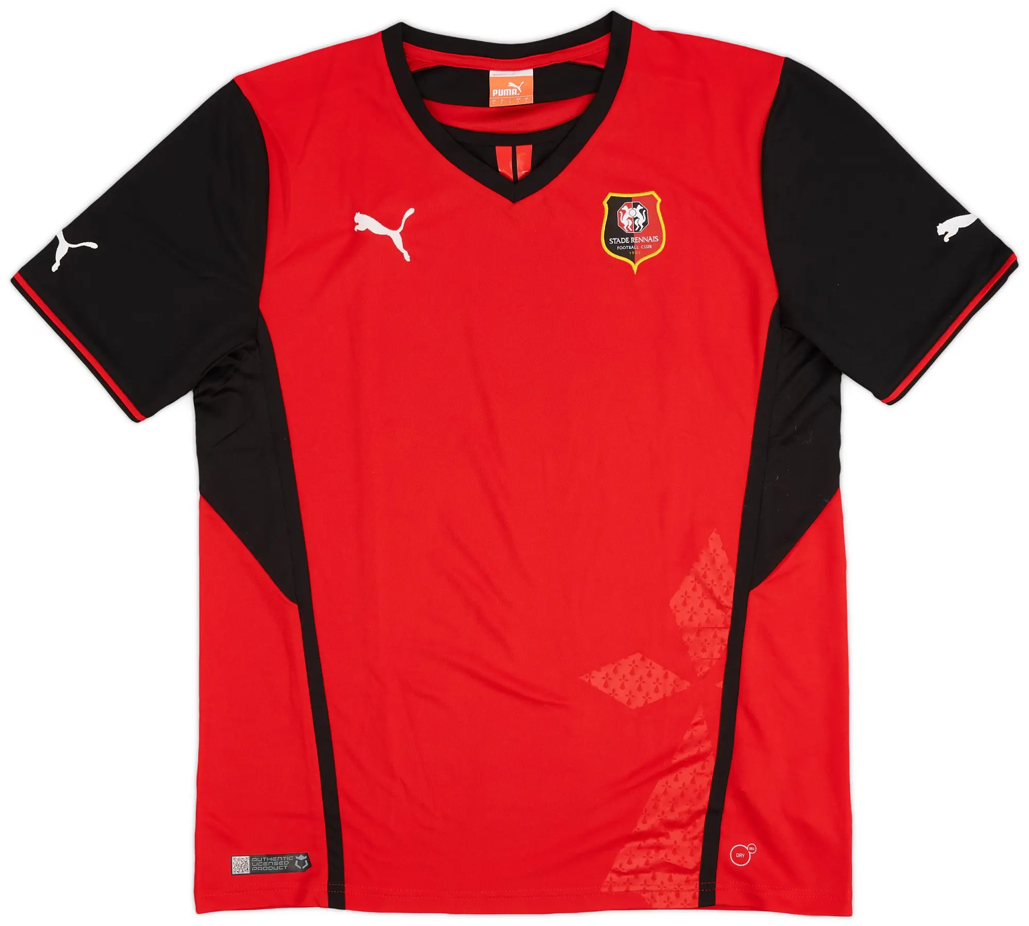 Puma 2013-14 Rennes Home Shirt - 9/10 - (L)