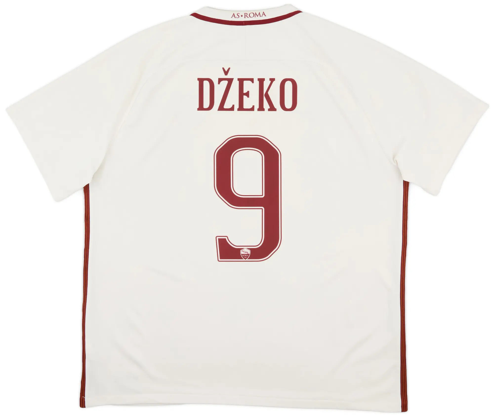 Nike 2016-17 Roma Away Shirt Dzeko #9 - 7/10 - (XXL)