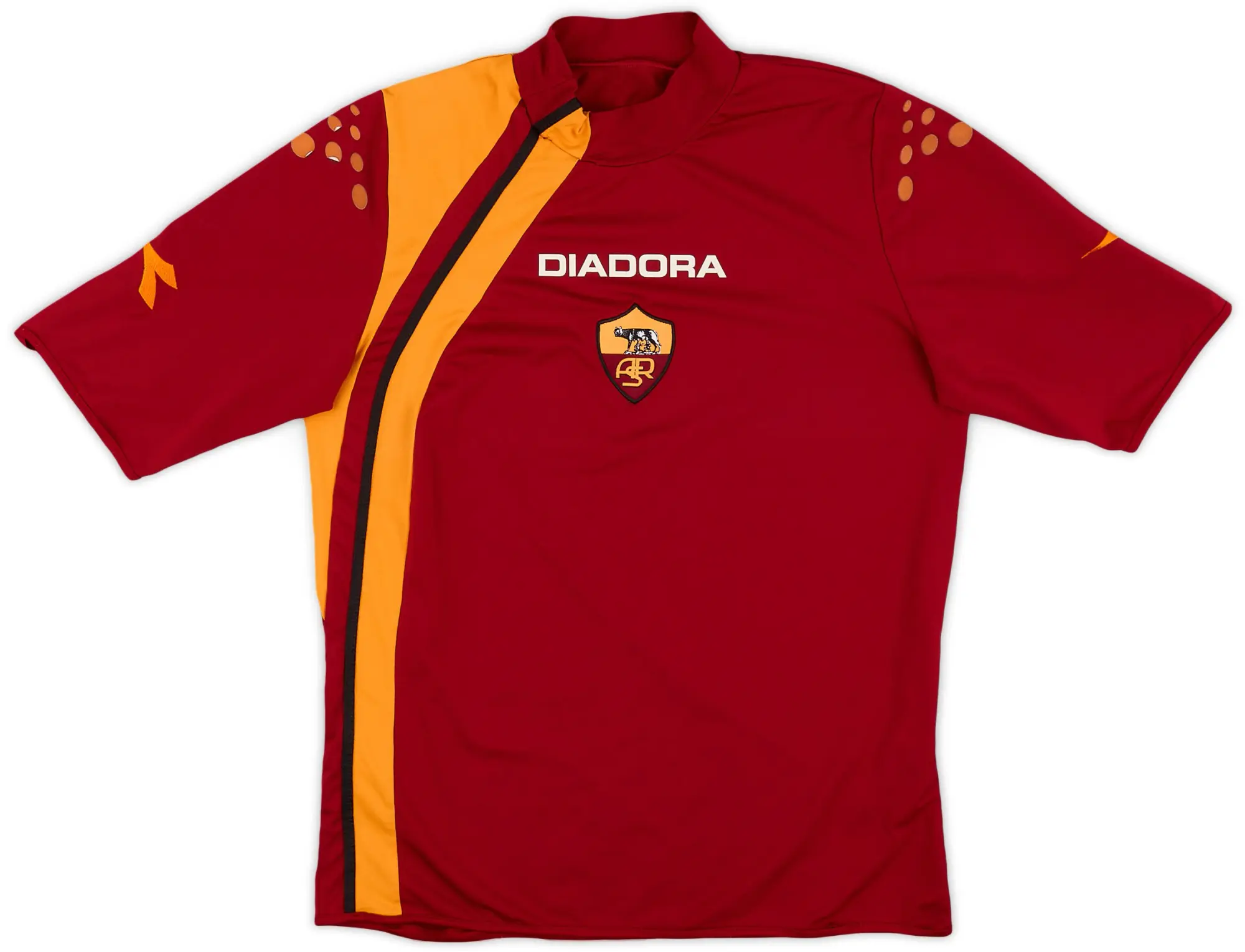 Diadora 2005-06 Roma Home Shirt - 5/10 - (S)