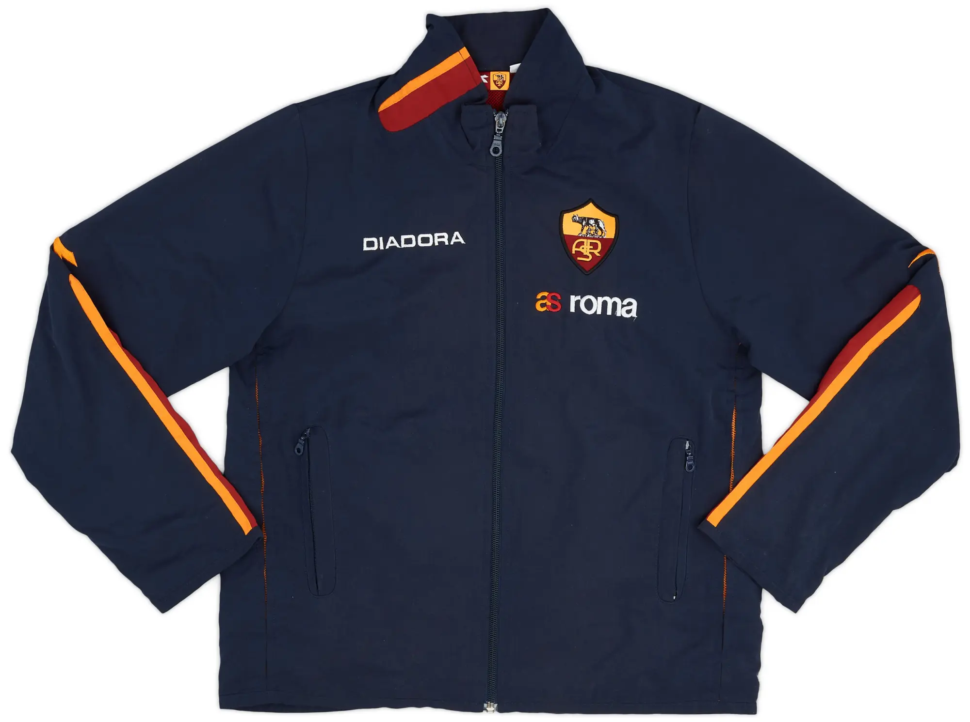 2003-04 Roma Diadora Track Jacket - 9/10 - (S)