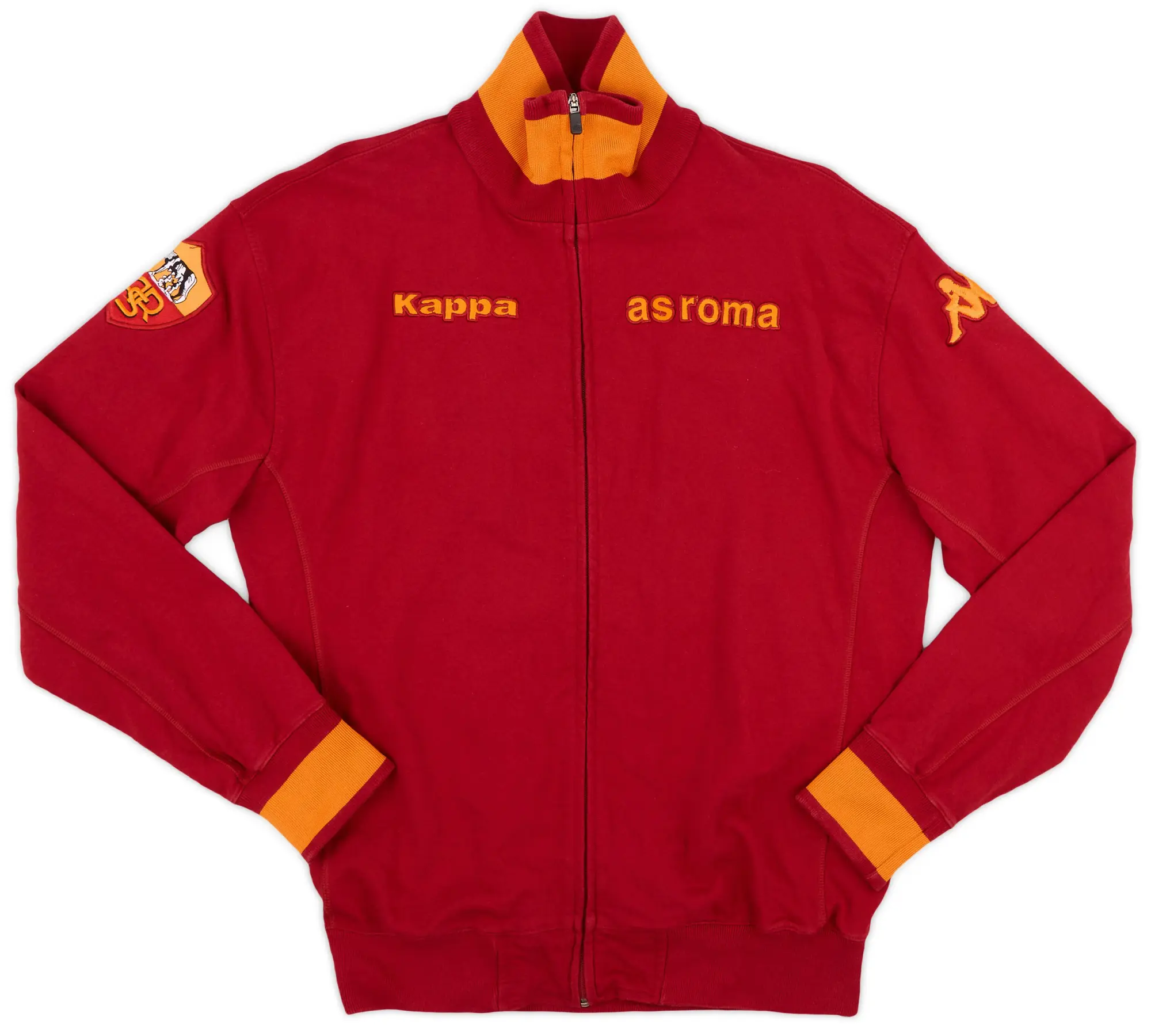 2008-09 Roma Kappa Track Jacket - 9/10 - (XL)