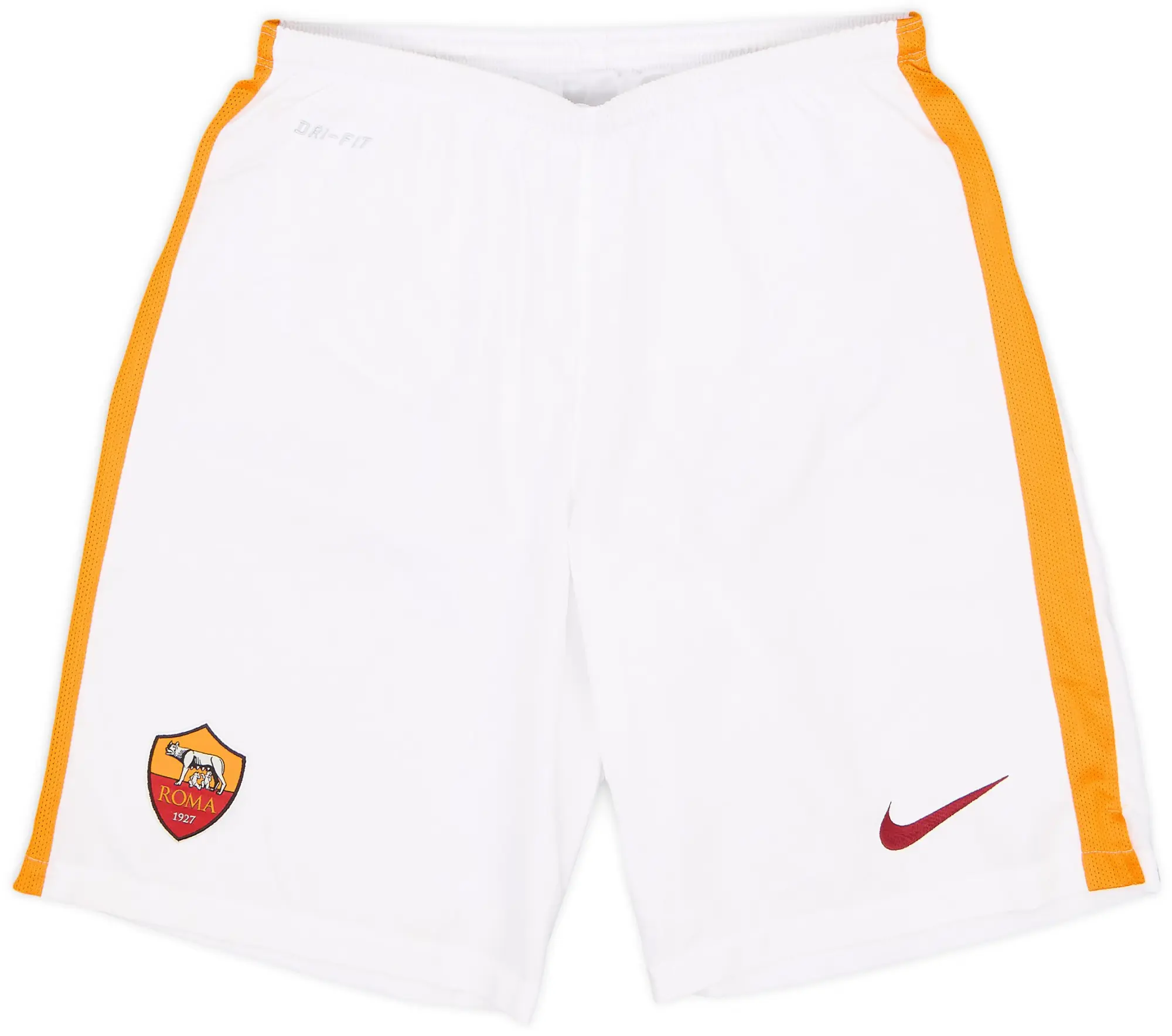 Nike 2015-16 Roma Home Shorts - 6/10 - (S)