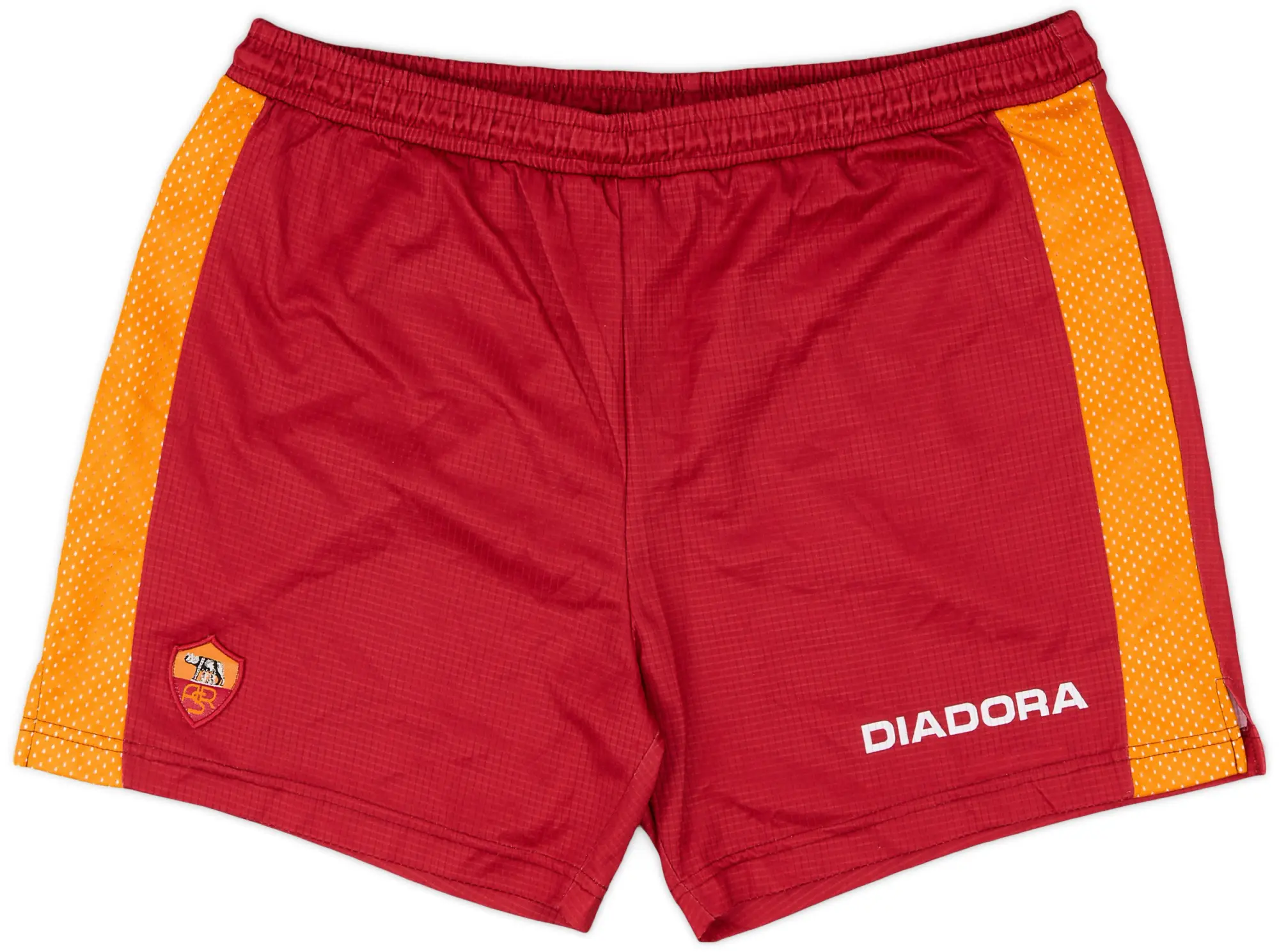 Diadora 1997-98 Roma Home Shorts - 7/10 - (XL)