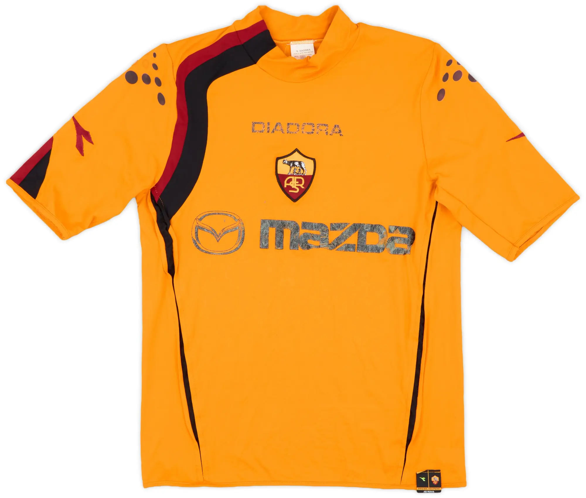 Diadora 2003-04 Roma Third Shirt - 4/10 - (S)