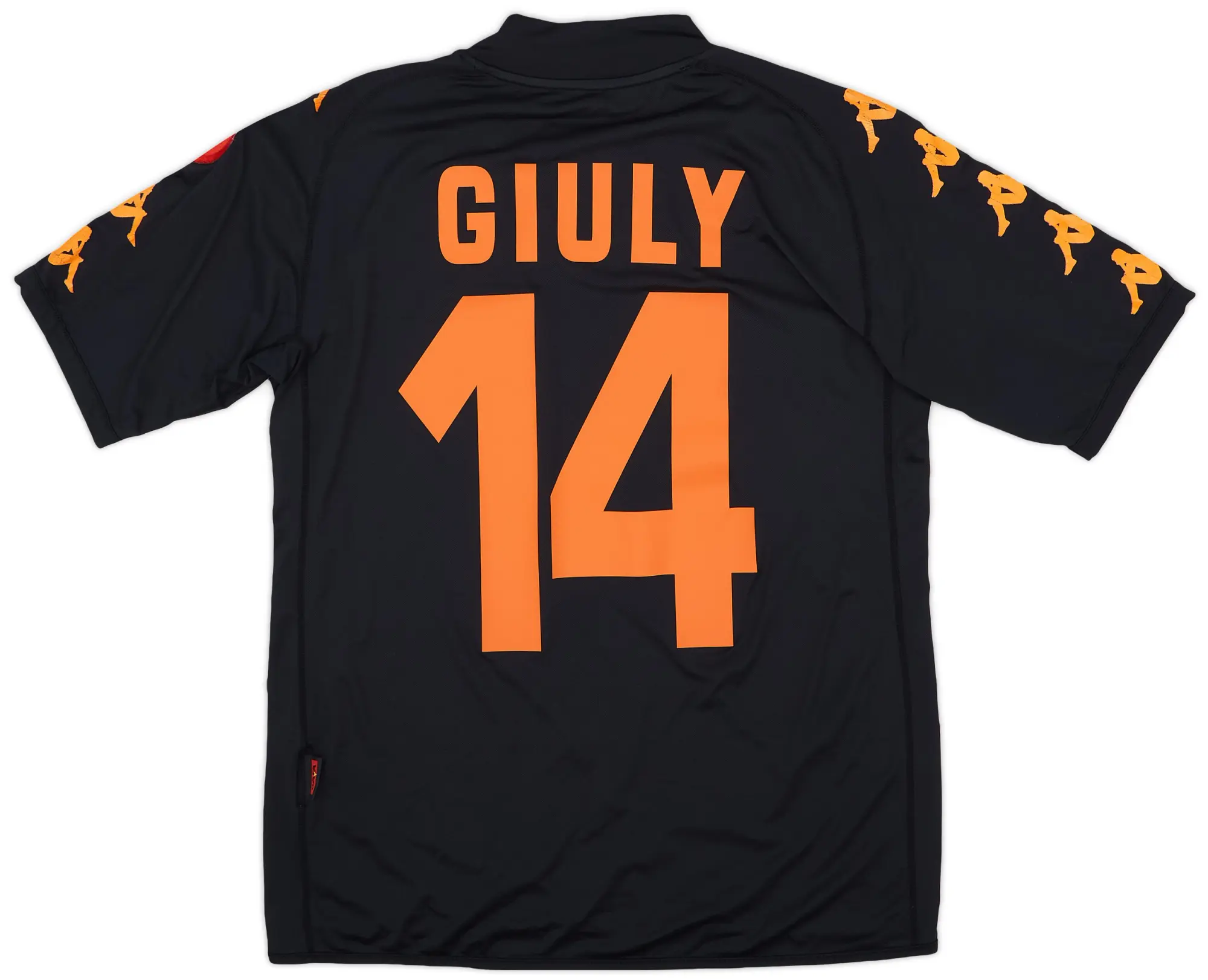 Kappa 2008-09 Roma Third Shirt Giuly #14 - 7/10 - (S)