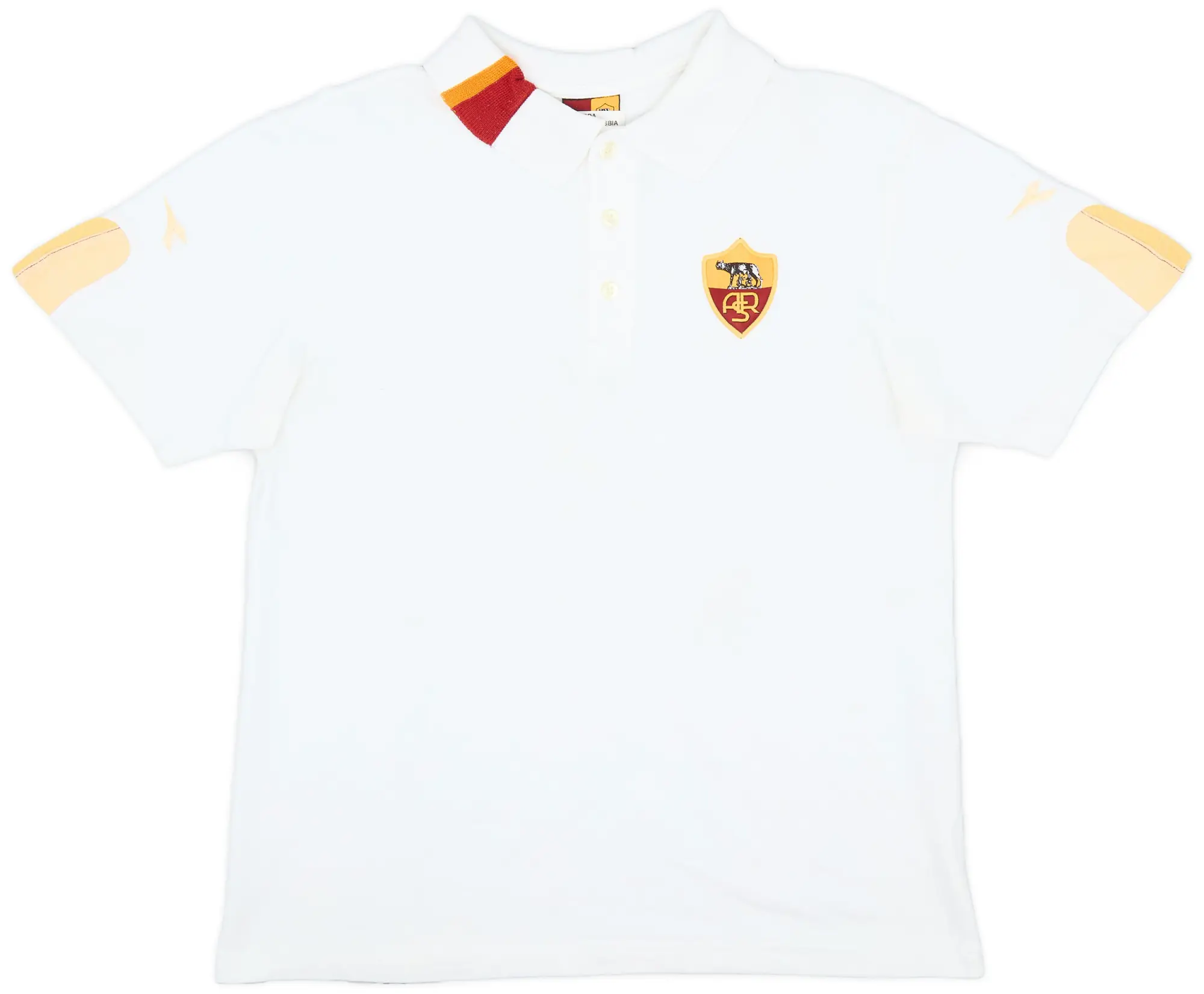 2003-04 Roma Diadora Polo Shirt - 8/10 - (S)