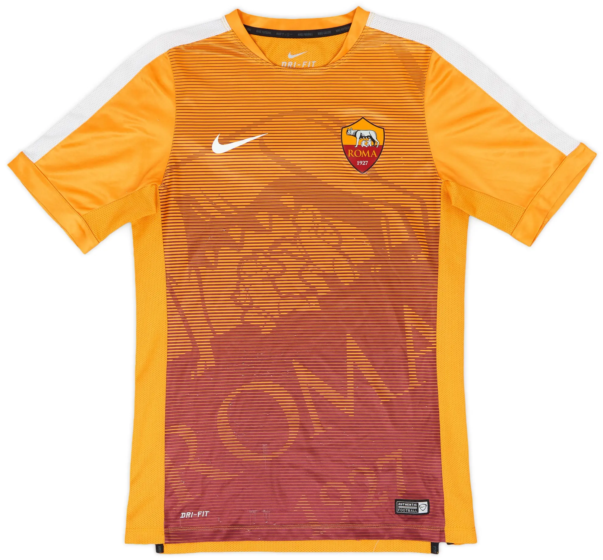 2015-16 Roma Nike Training Shirt - 6/10 - (S)