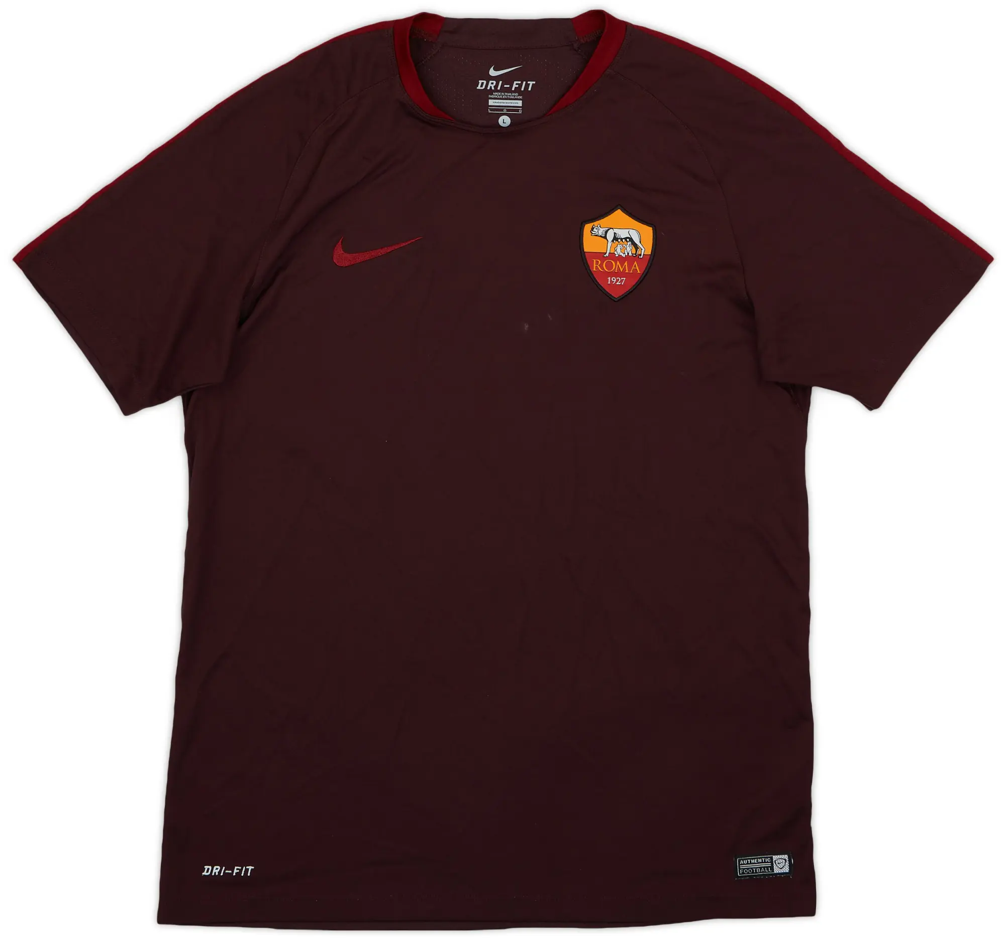 2015-16 Roma Nike Training Shirt - 7/10 - (L)