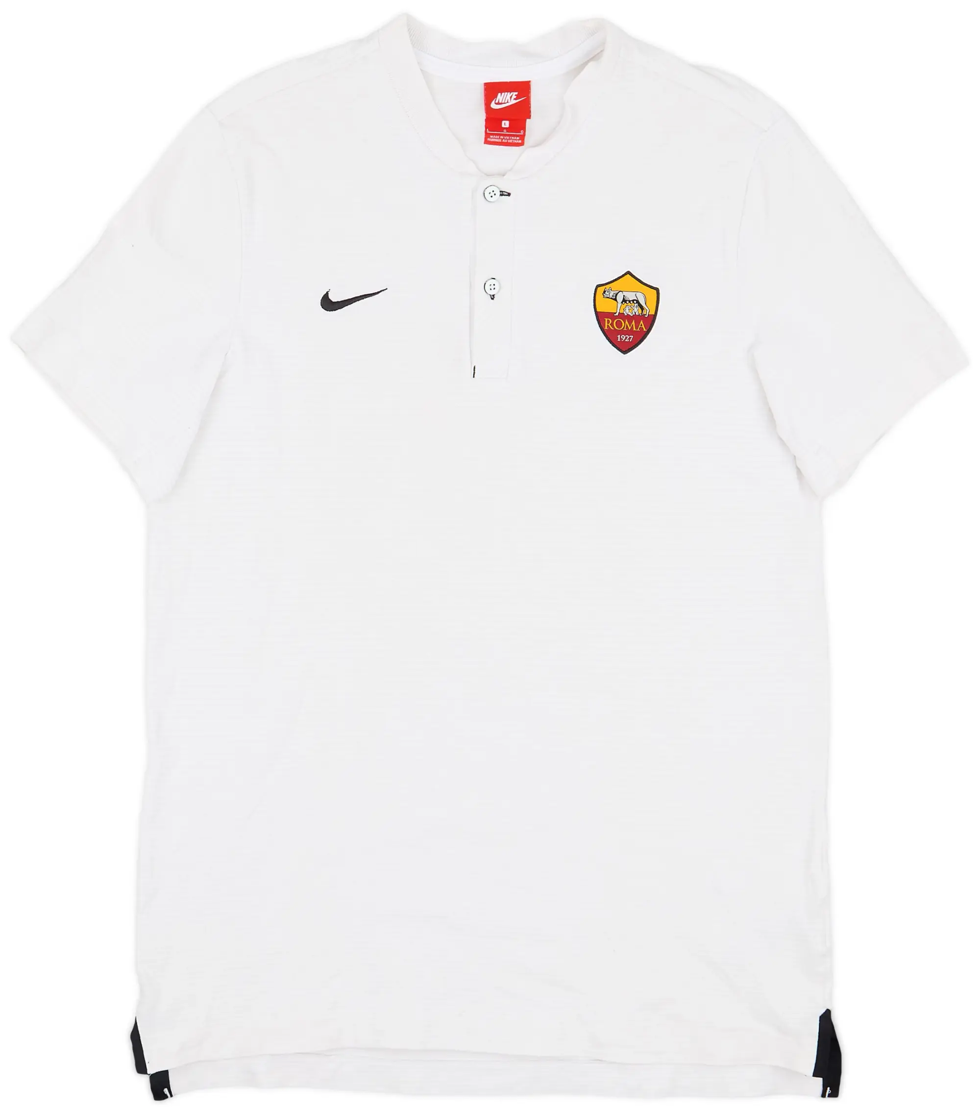 2017-18 Roma Nike Polo Shirt - 8/10 - (L)