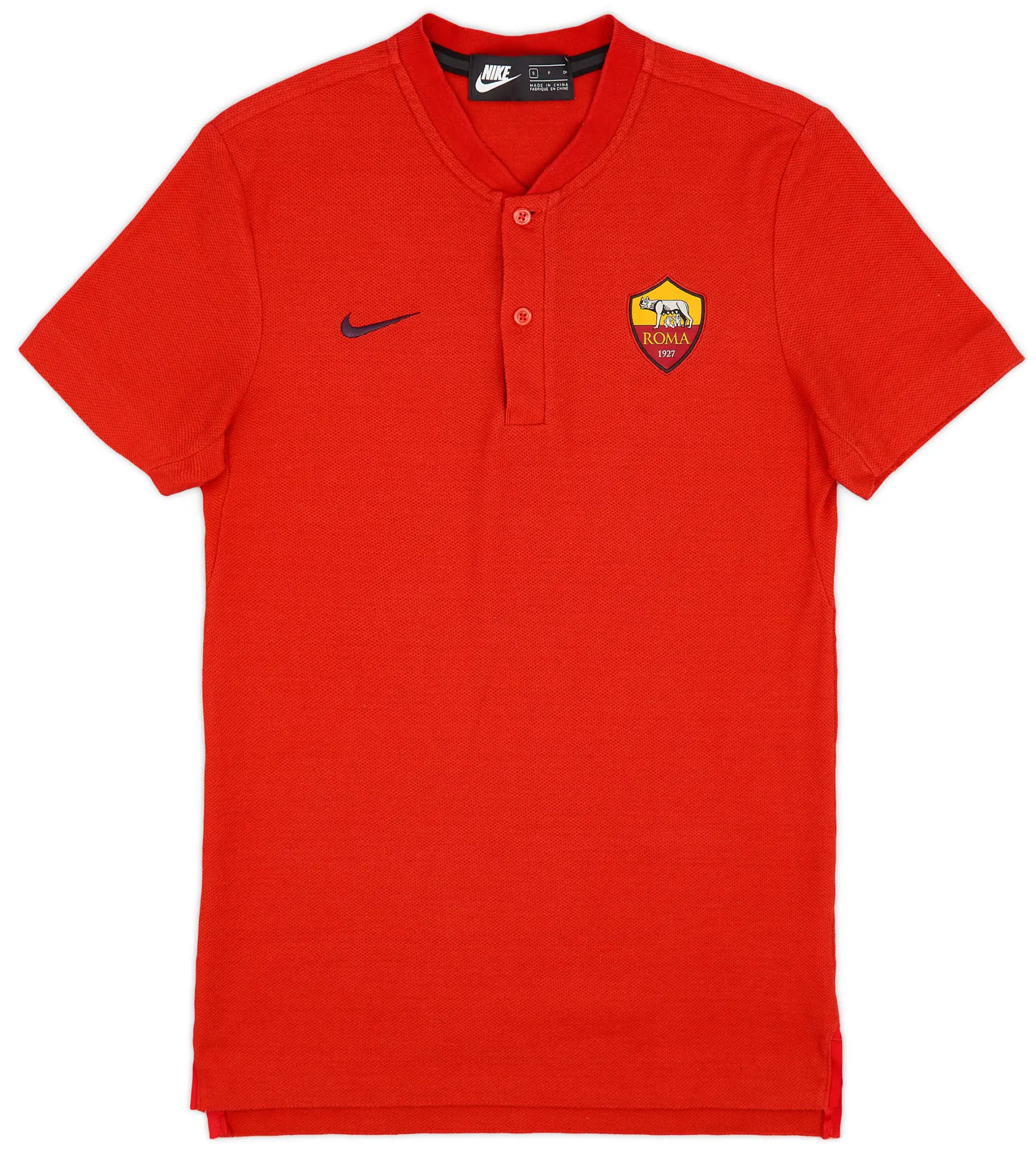 2018-19 Roma Nike Travel Polo - 8/10 - (S)