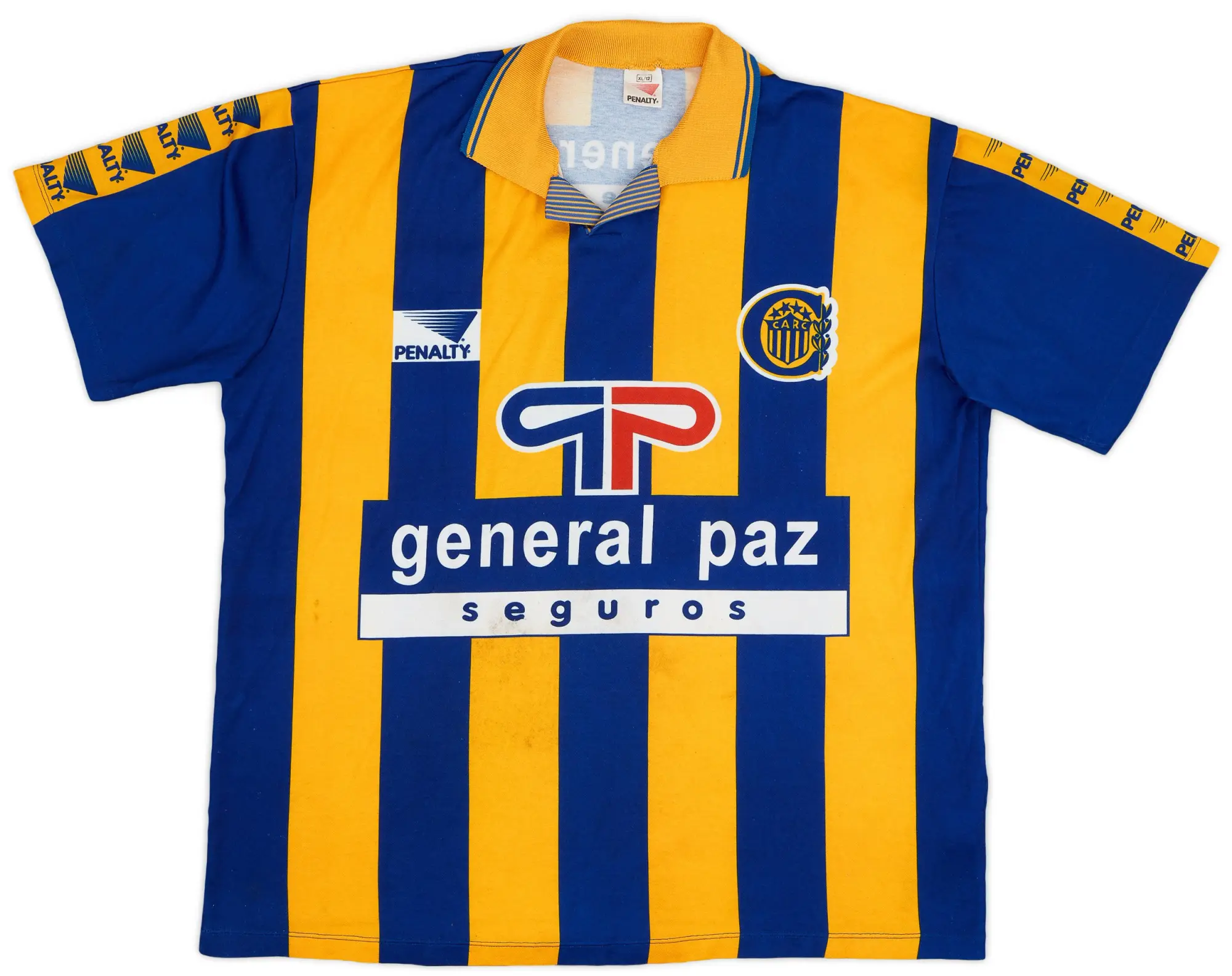 Home Rosario Central Mens SS Home Shirt 1993/95
