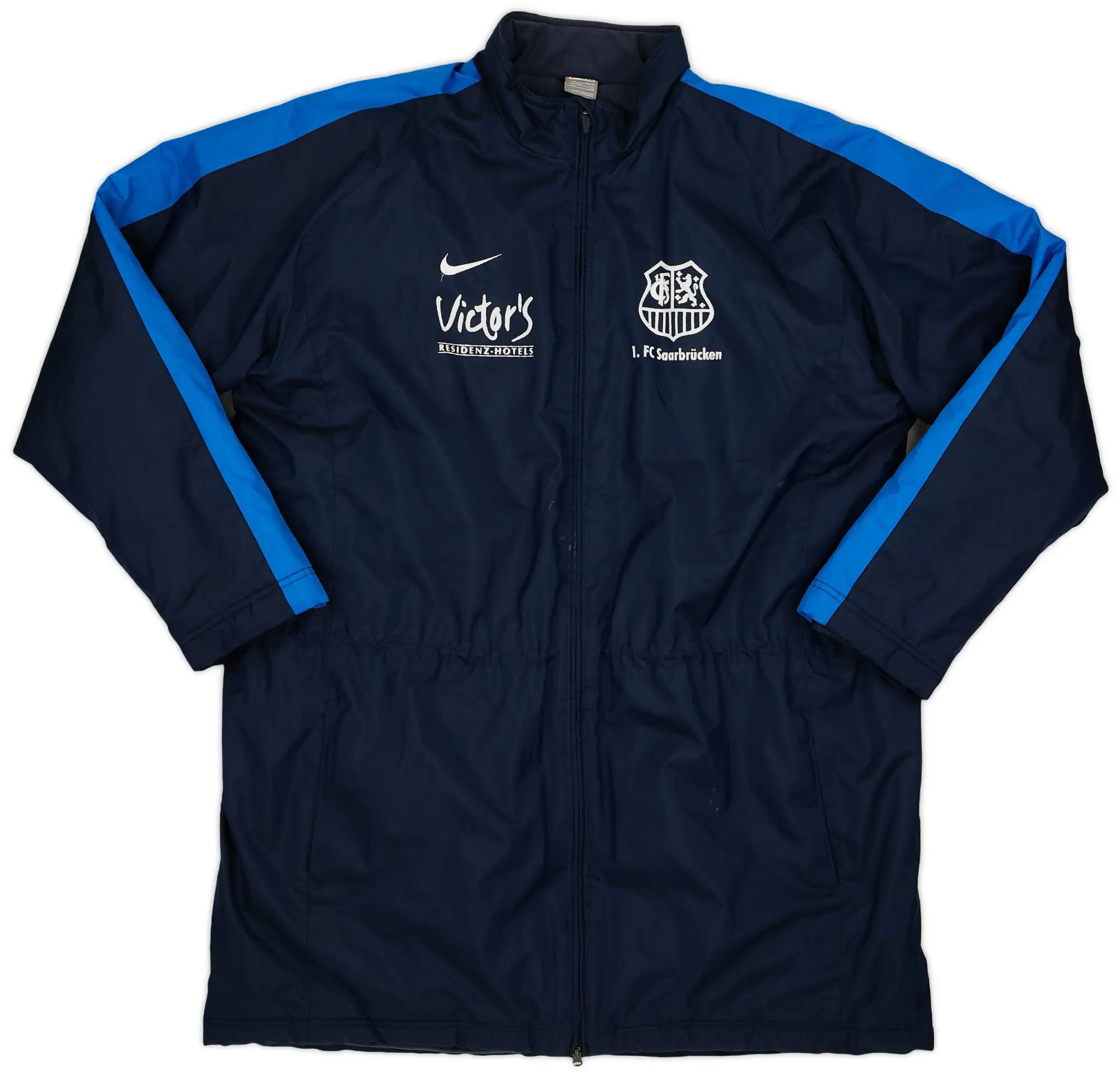 2009-10 Saarbrucken Nike Padded Bench Coat - 8/10 - (XXL)