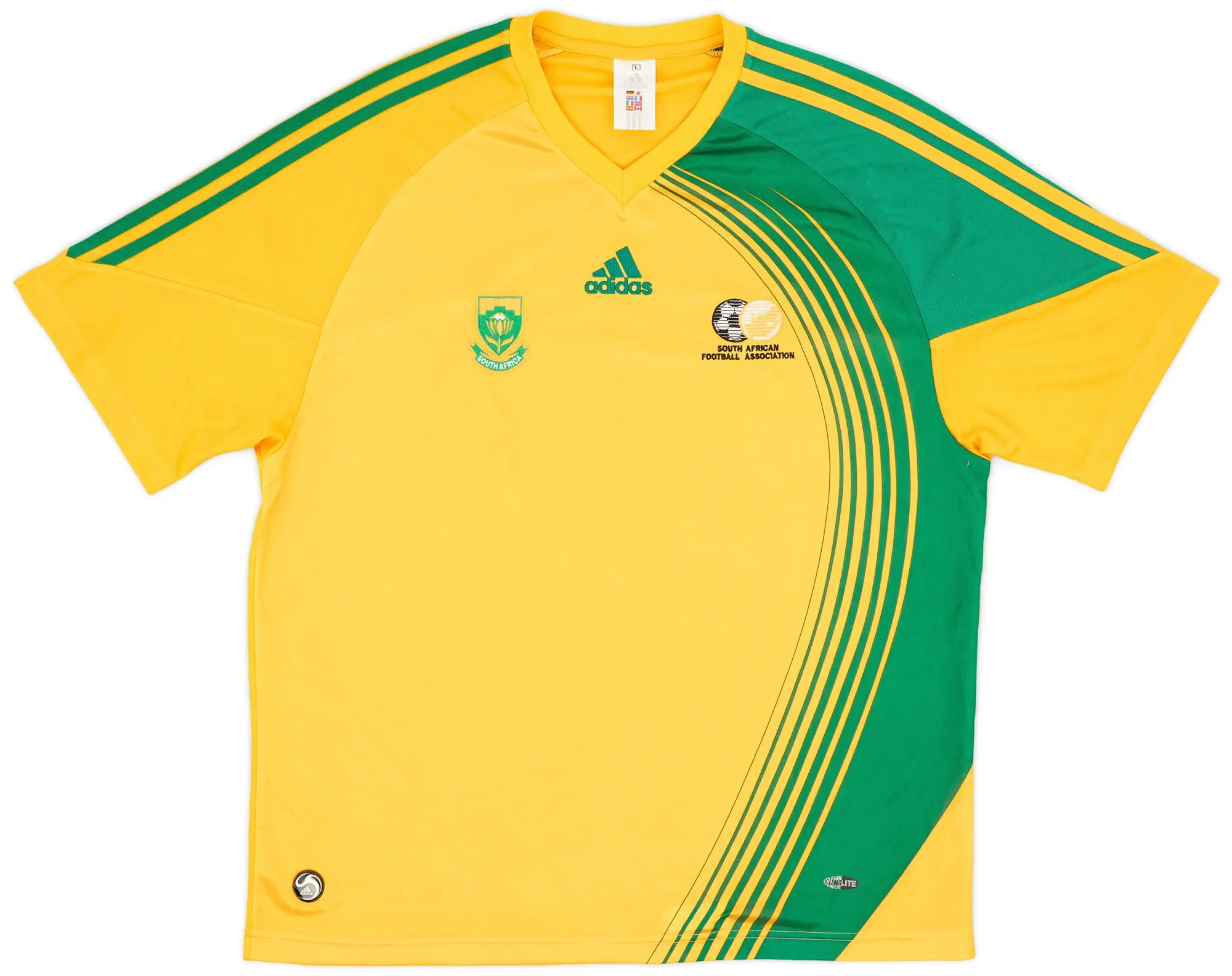 adidas 2007-09 South Africa Home Shirt - 8/10 - (L)