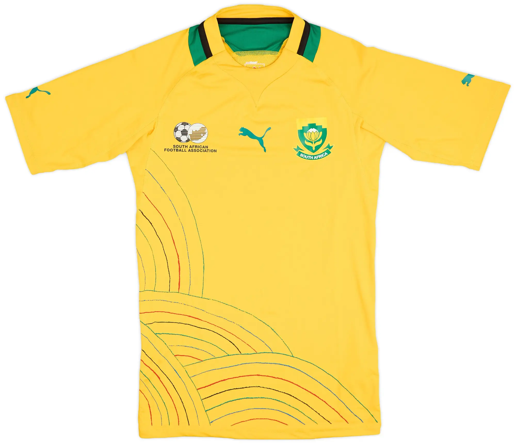 Puma 2012-13 South Africa Home Shirt - 8/10 - (L)