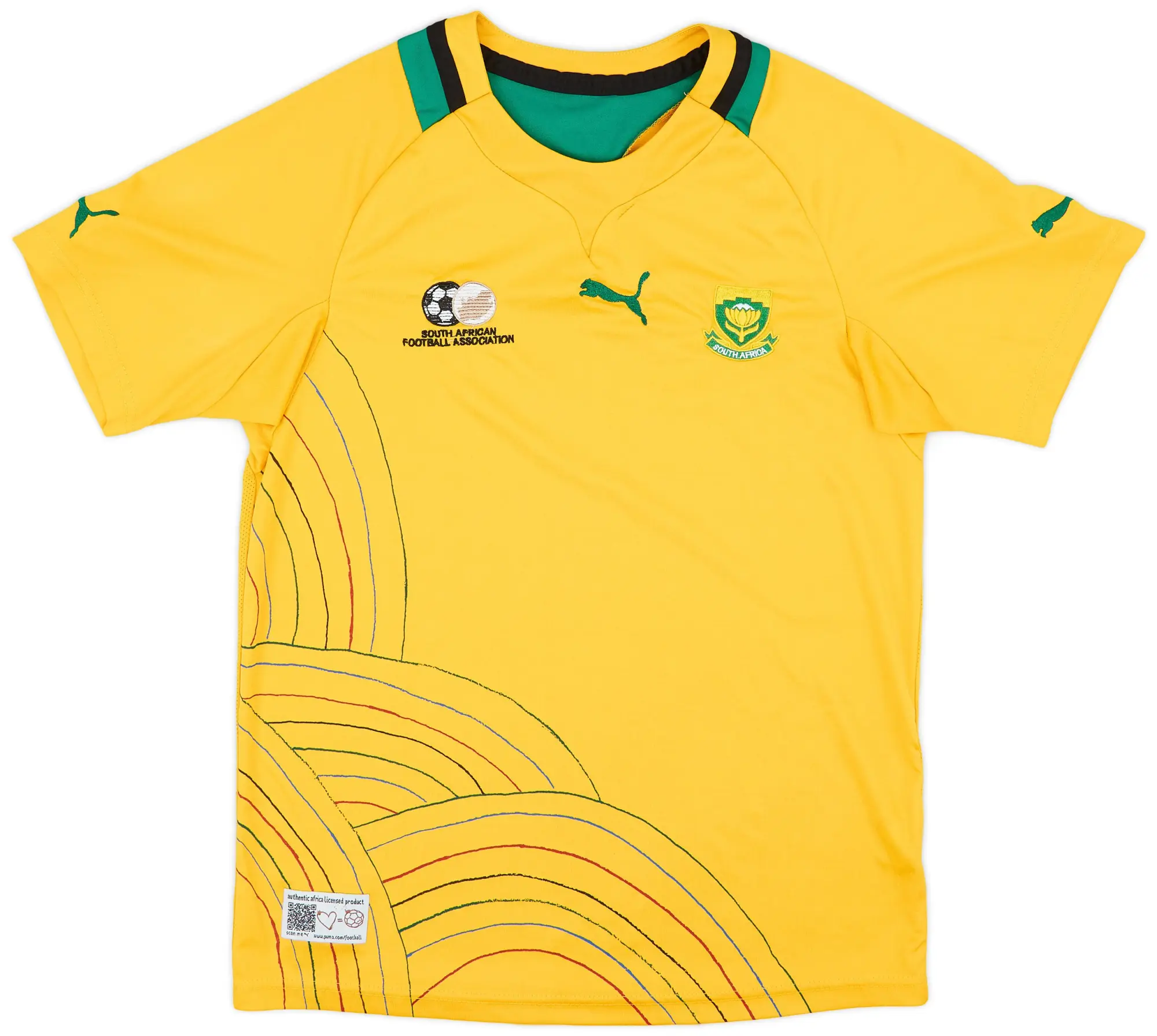 Puma 2012-13 South Africa Home Shirt - 6/10 - (M)