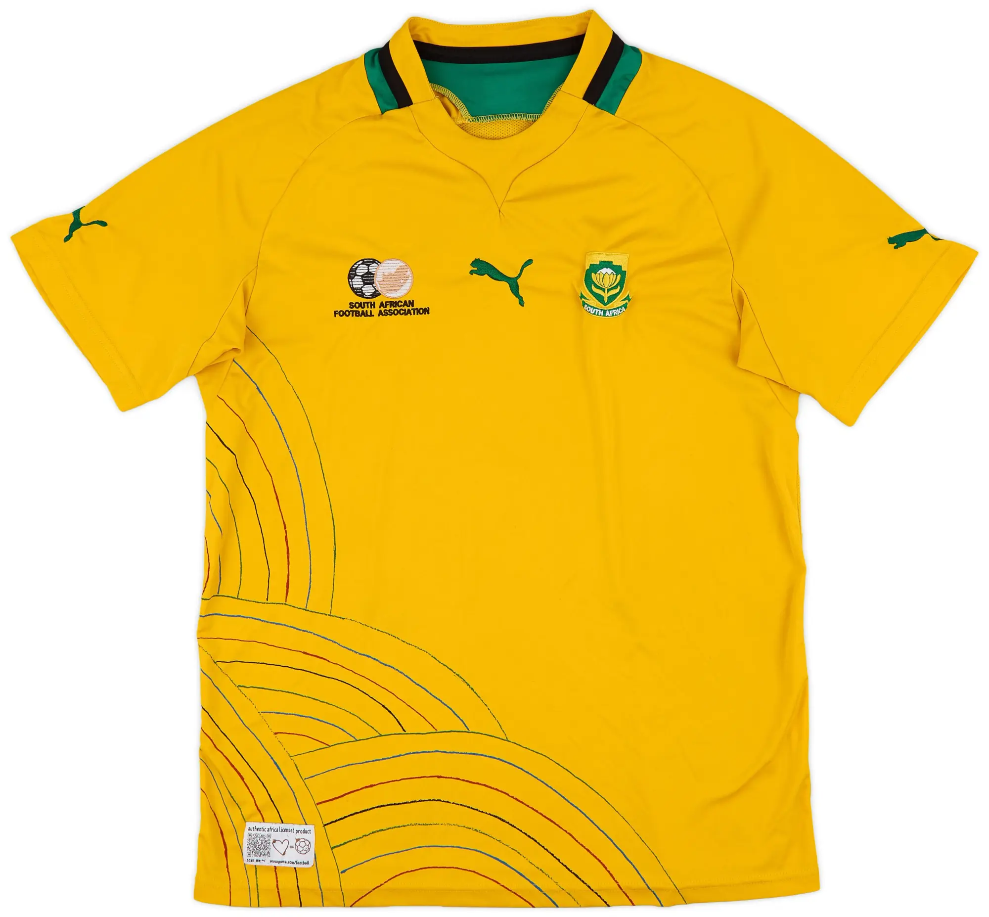 Puma 2012-13 South Africa Home Shirt - 8/10 - (L)
