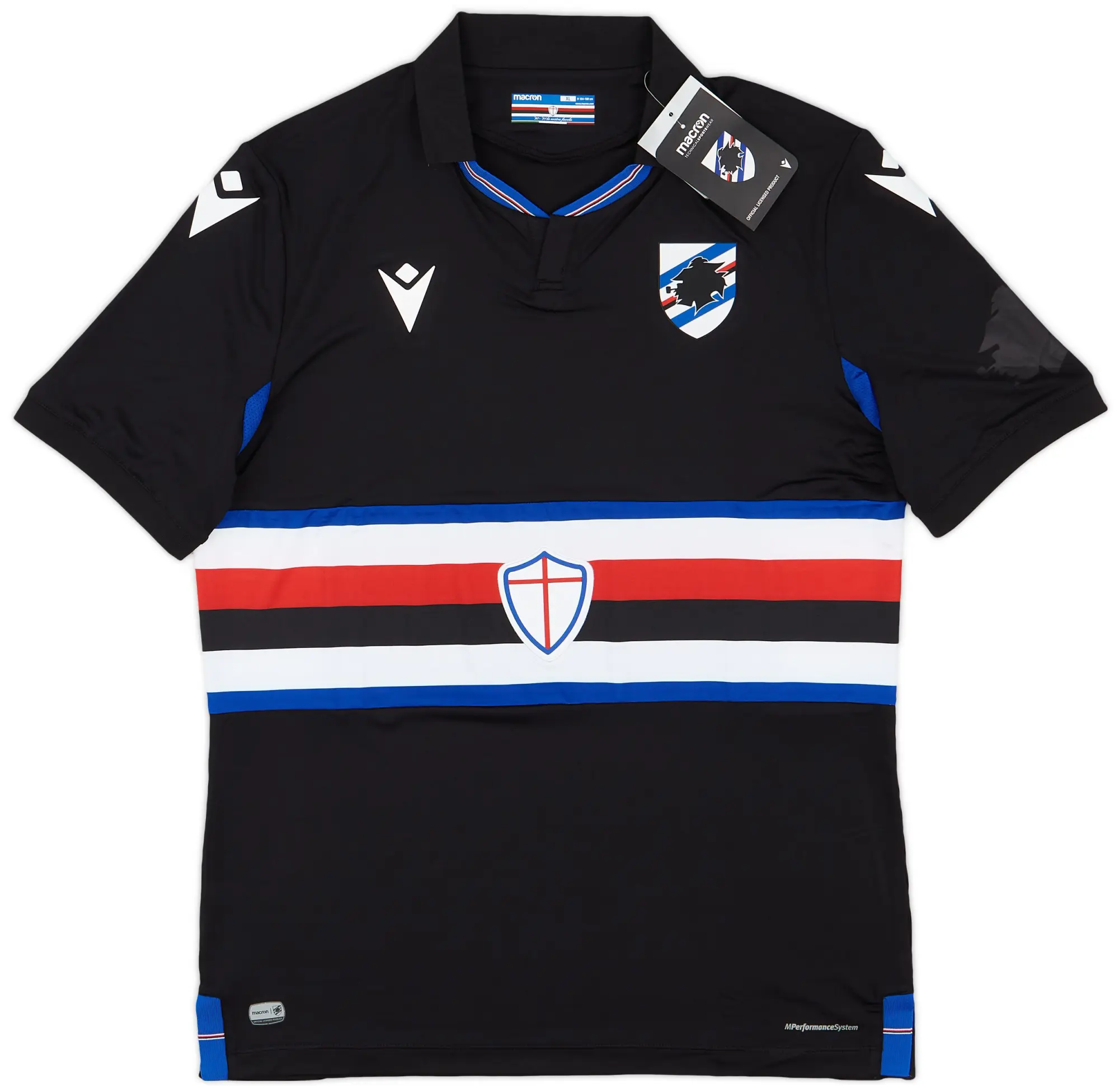 Macron 2020-21 Sampdoria Authentic Third Shirt (XL)