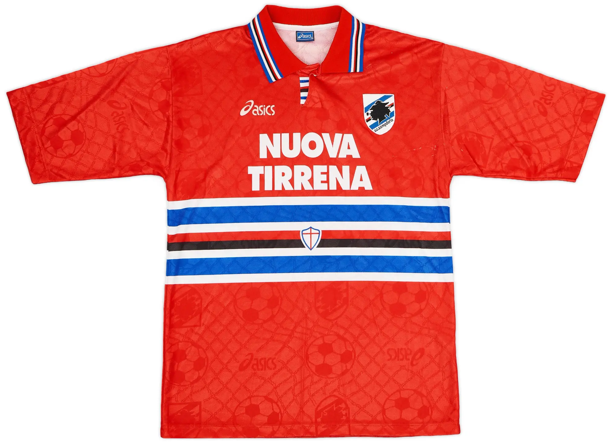 Asics 1995-96 Sampdoria Third Shirt - 7/10 - (L)