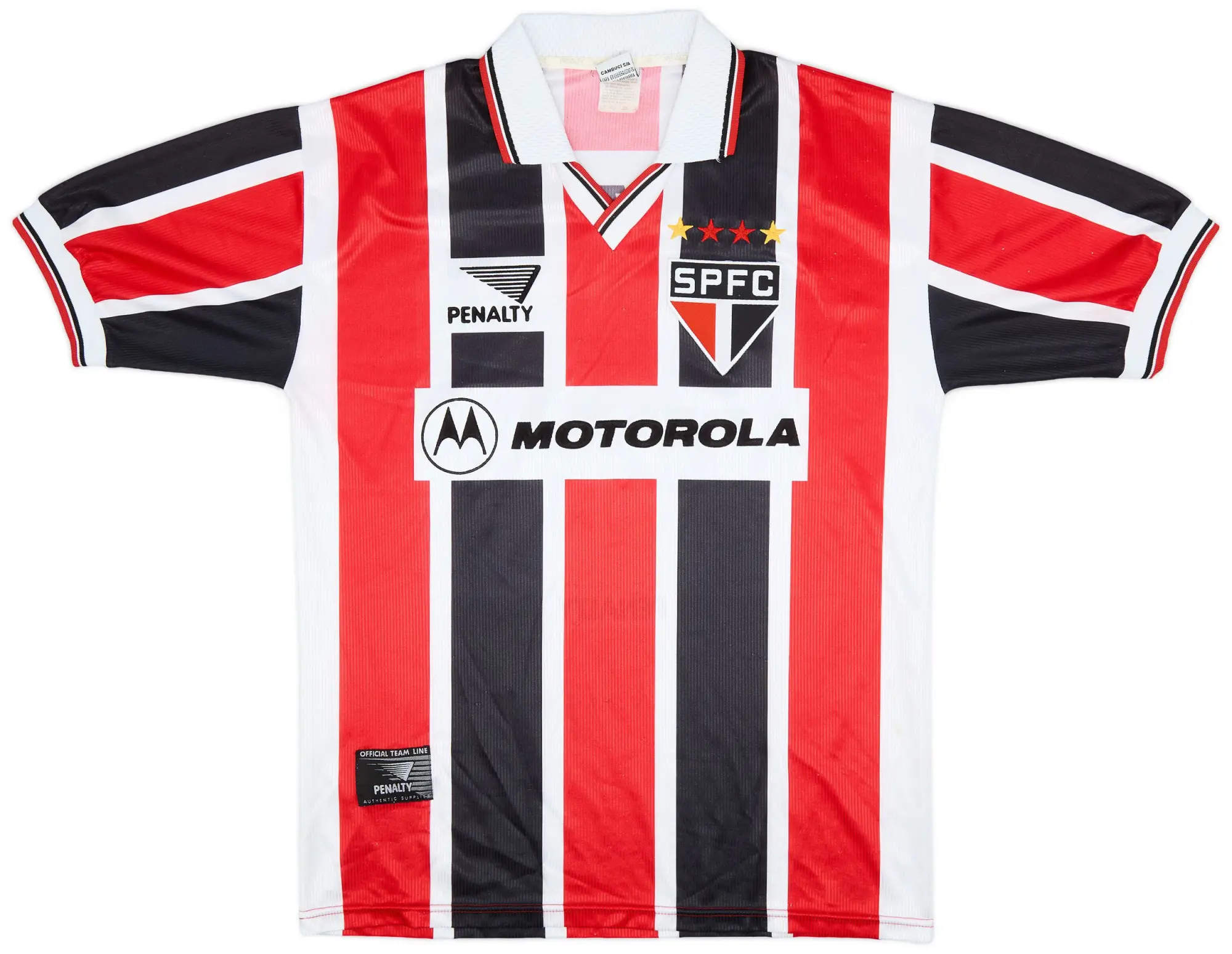 2000 Sao Paulo Home Shirt - 8/10 - (L)