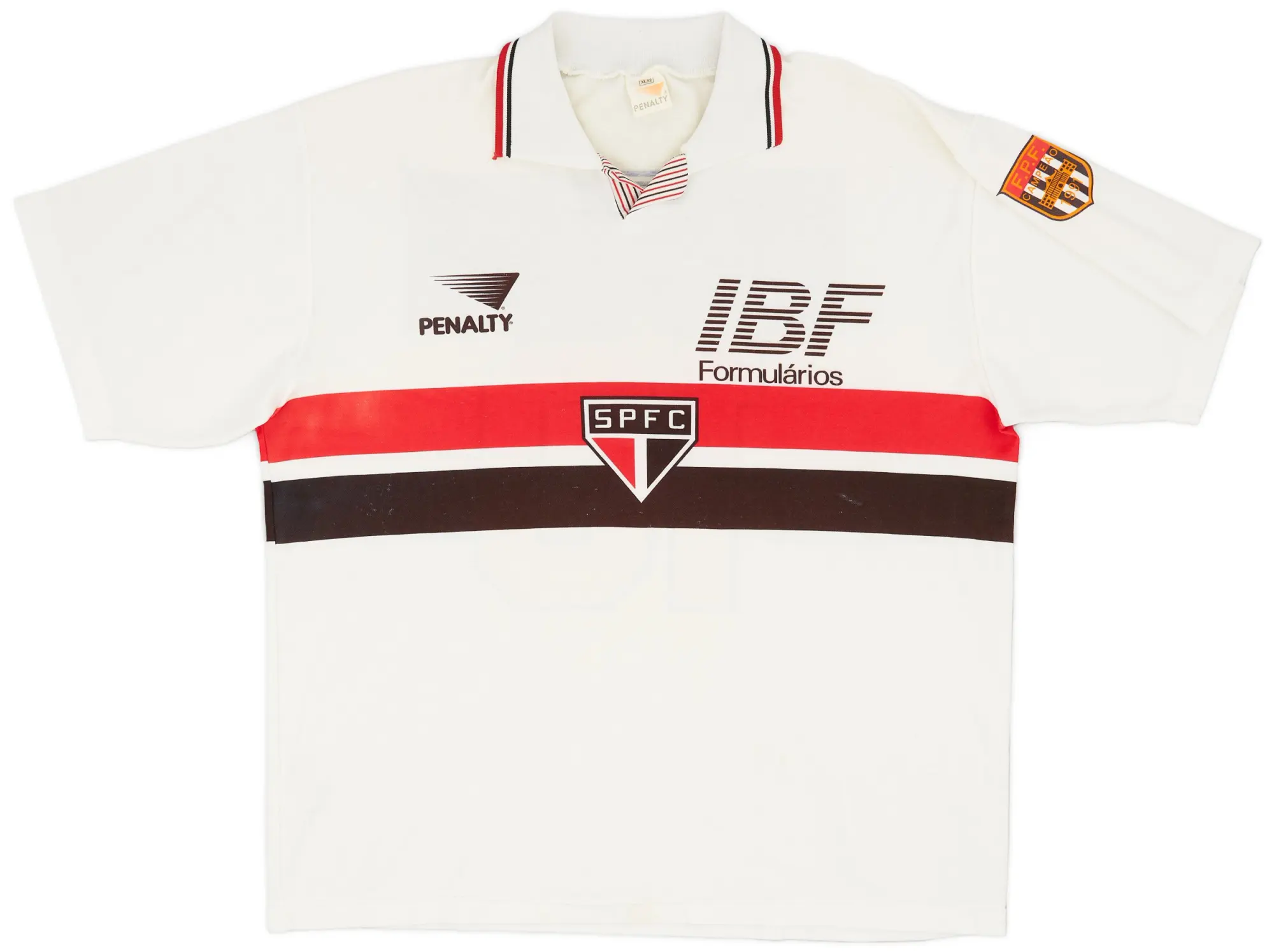 1992 Sao Paulo Home Shirt #10 - 9/10 - (XL)
