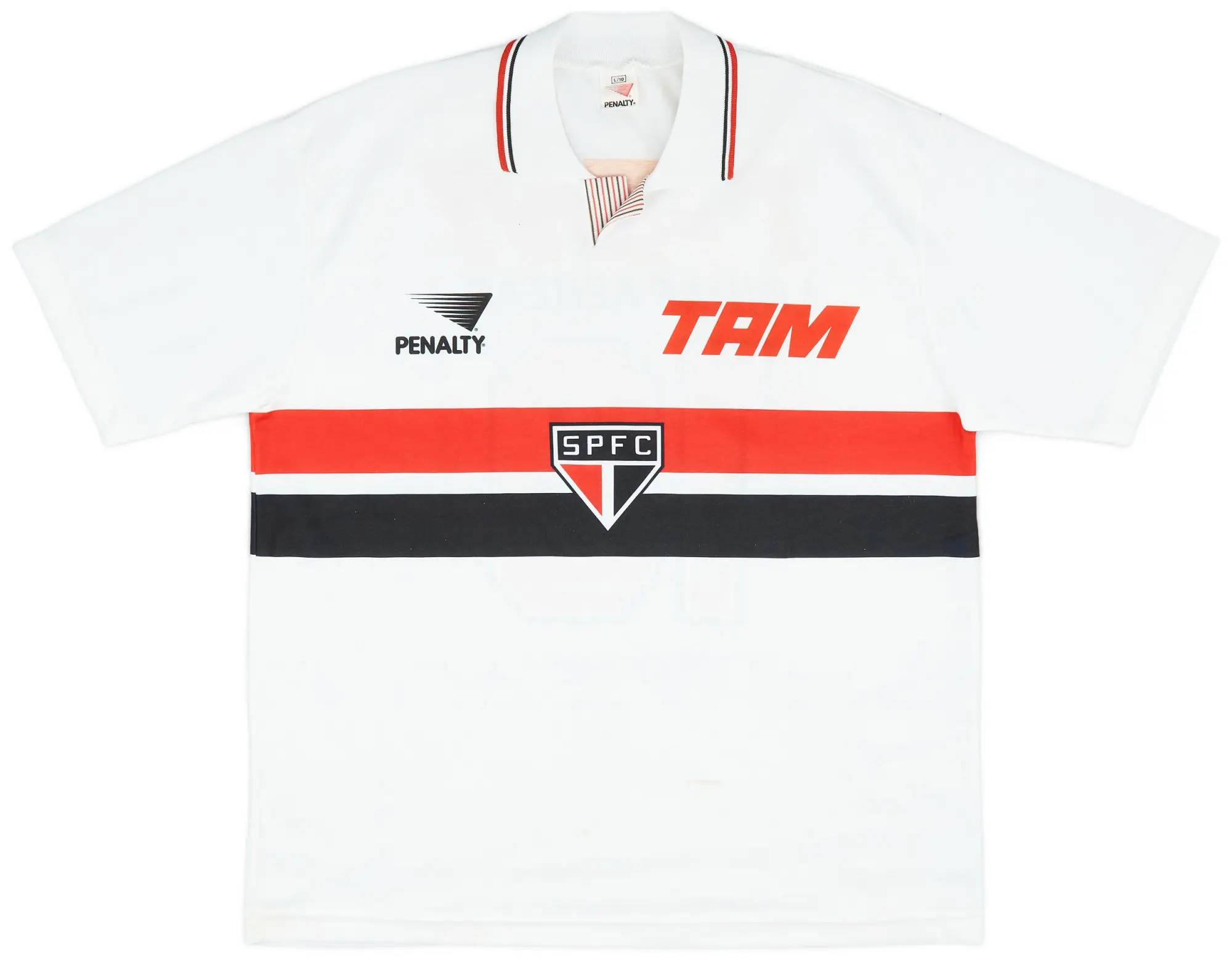 1993 Sao Paulo Home Shirt #10 - 8/10 - (L)