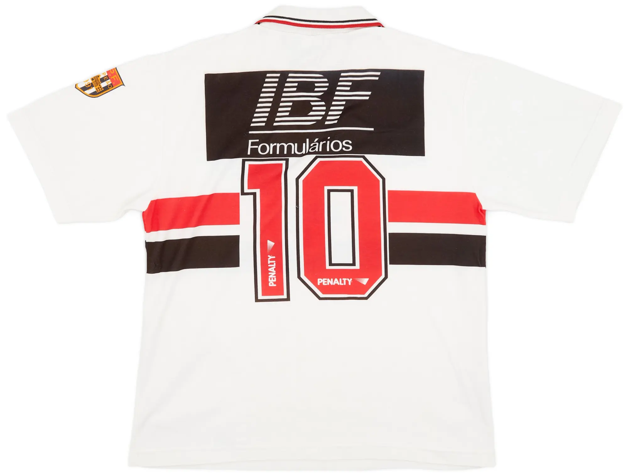 1994 Sao Paulo Home Shirt #10 - 9/10 - (L)