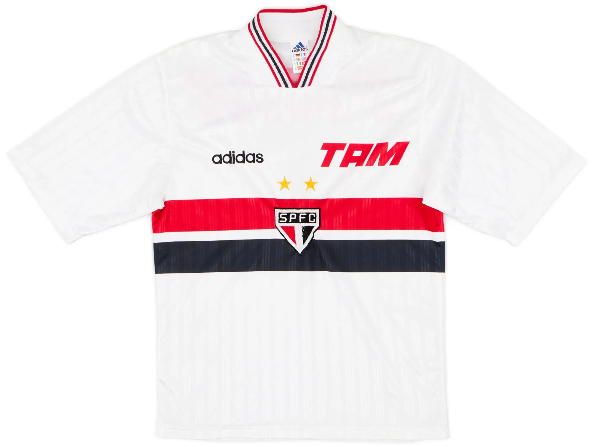 adidas 1996 Sao Paulo Home Shirt - 8/10 - (S)