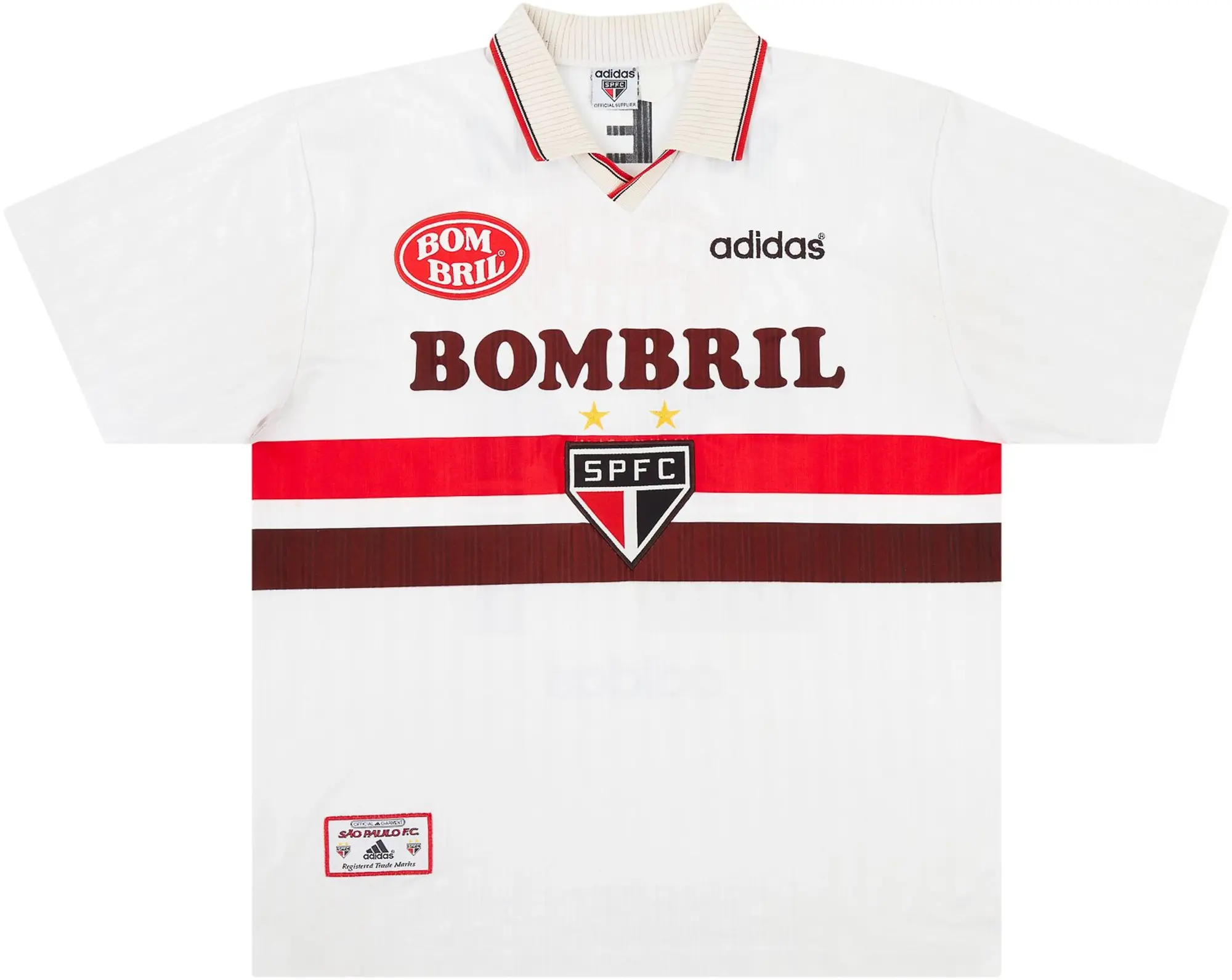 adidas 1998 Sao Paulo Match Issue Home Shirt Nem #24