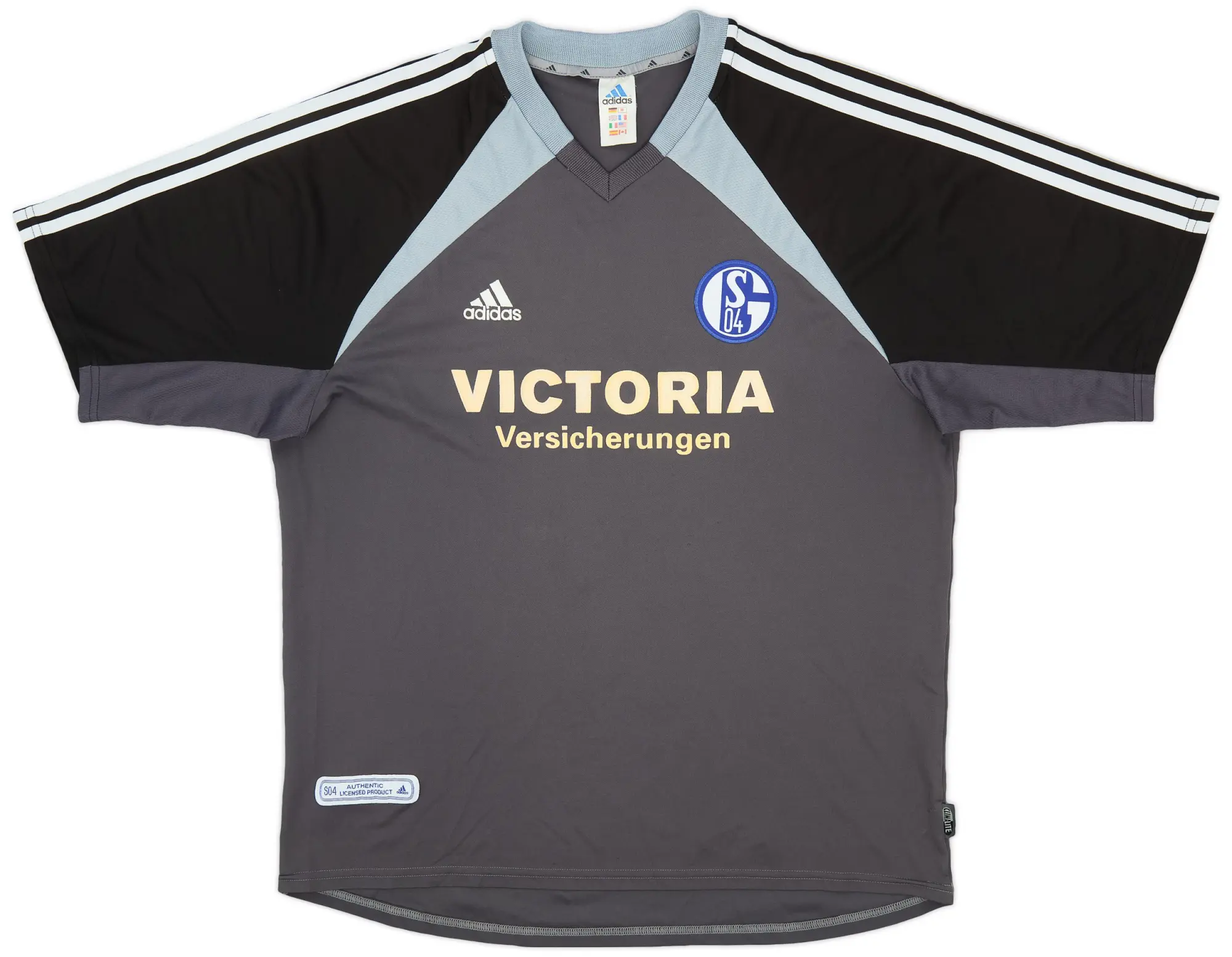 adidas 2001-02 Schalke Away Shirt - 6/10 - (XL)