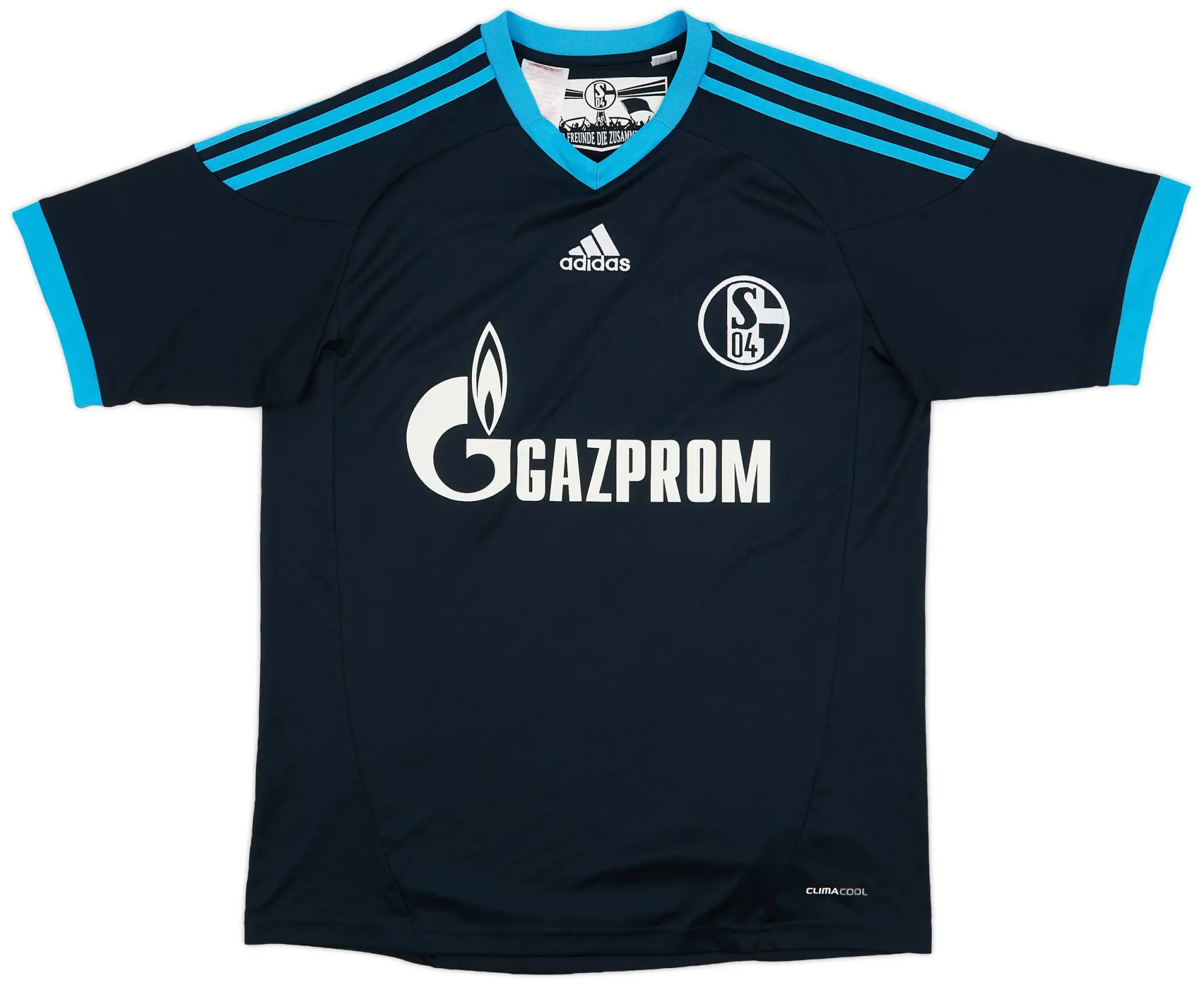 adidas 2010-12 Schalke Away Shirt - 9/10 - (XL.Boys)
