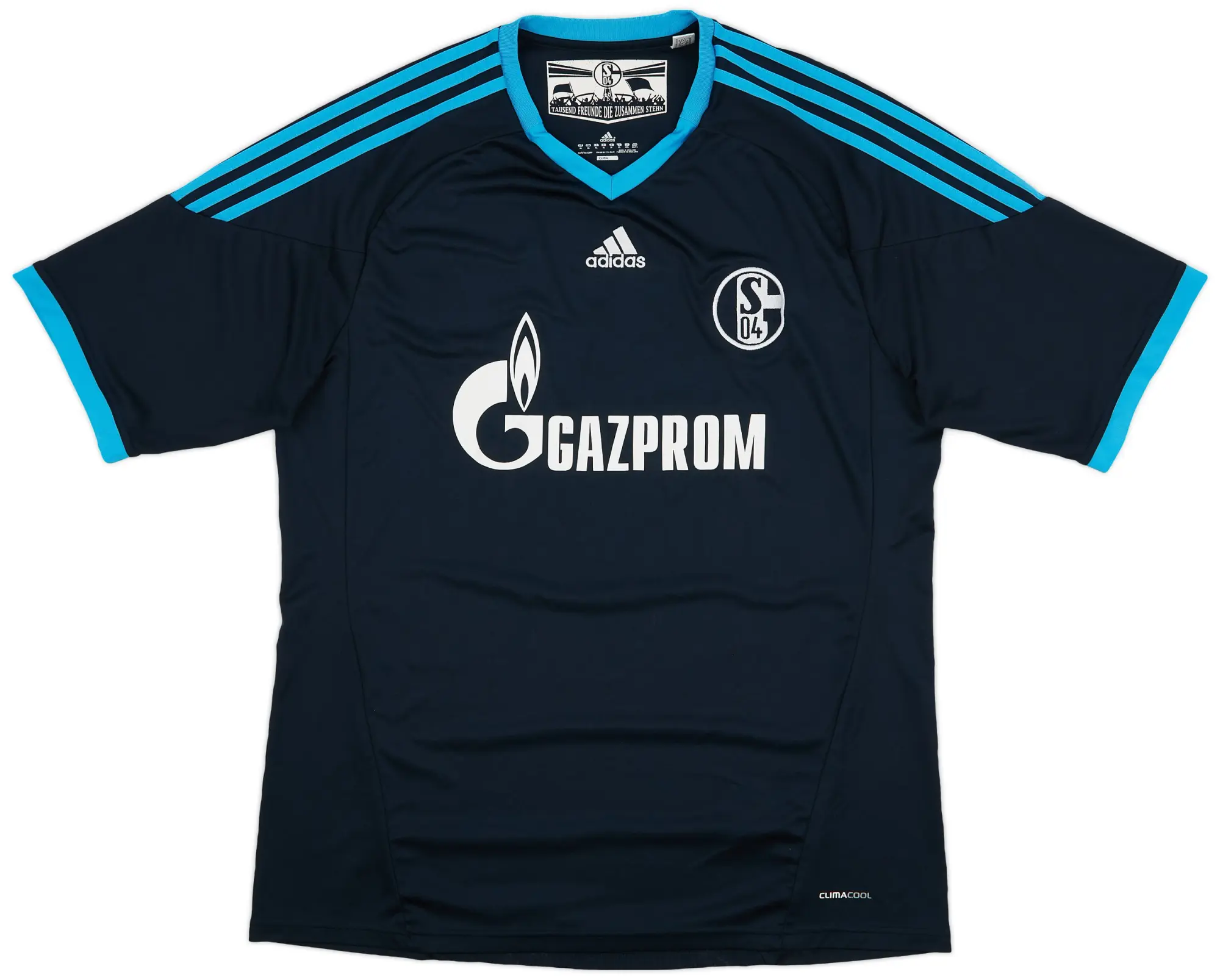 adidas 2010-12 Schalke Away Shirt - 9/10 - (XL)