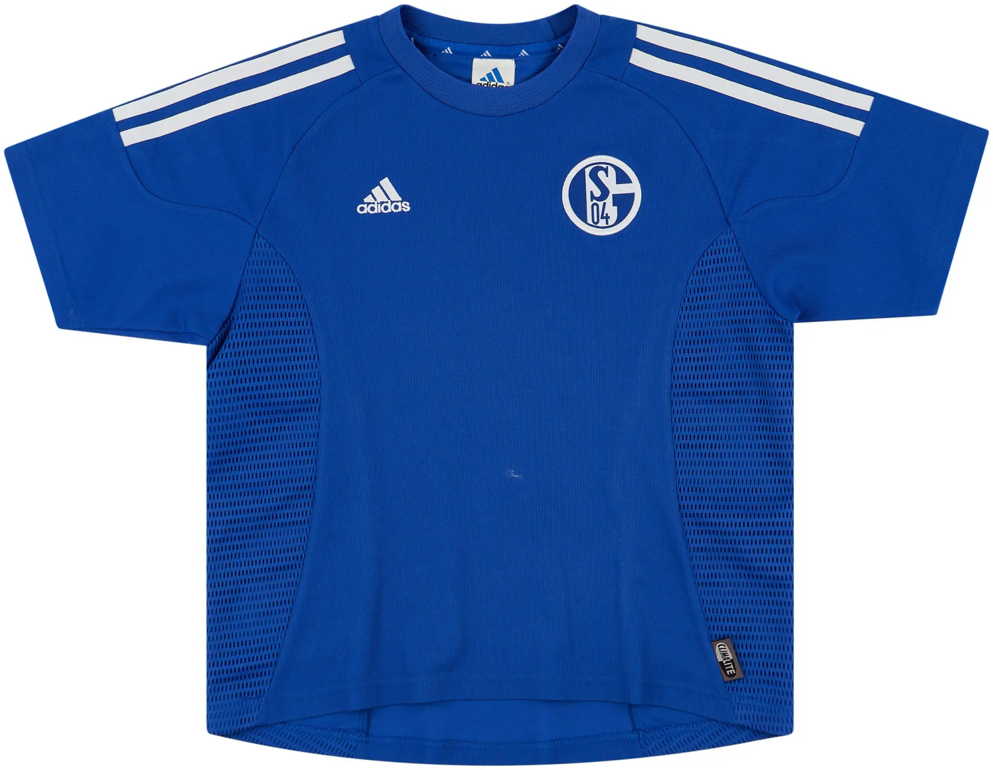 adidas 2002-04 Schalke Home Shirt - 9/10 - (L.Boys)
