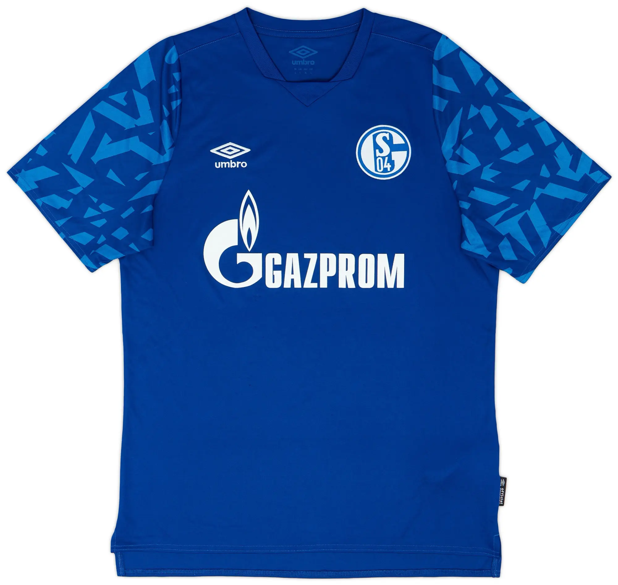adidas 2019-20 Schalke Home Shirt - 9/10 - (L)