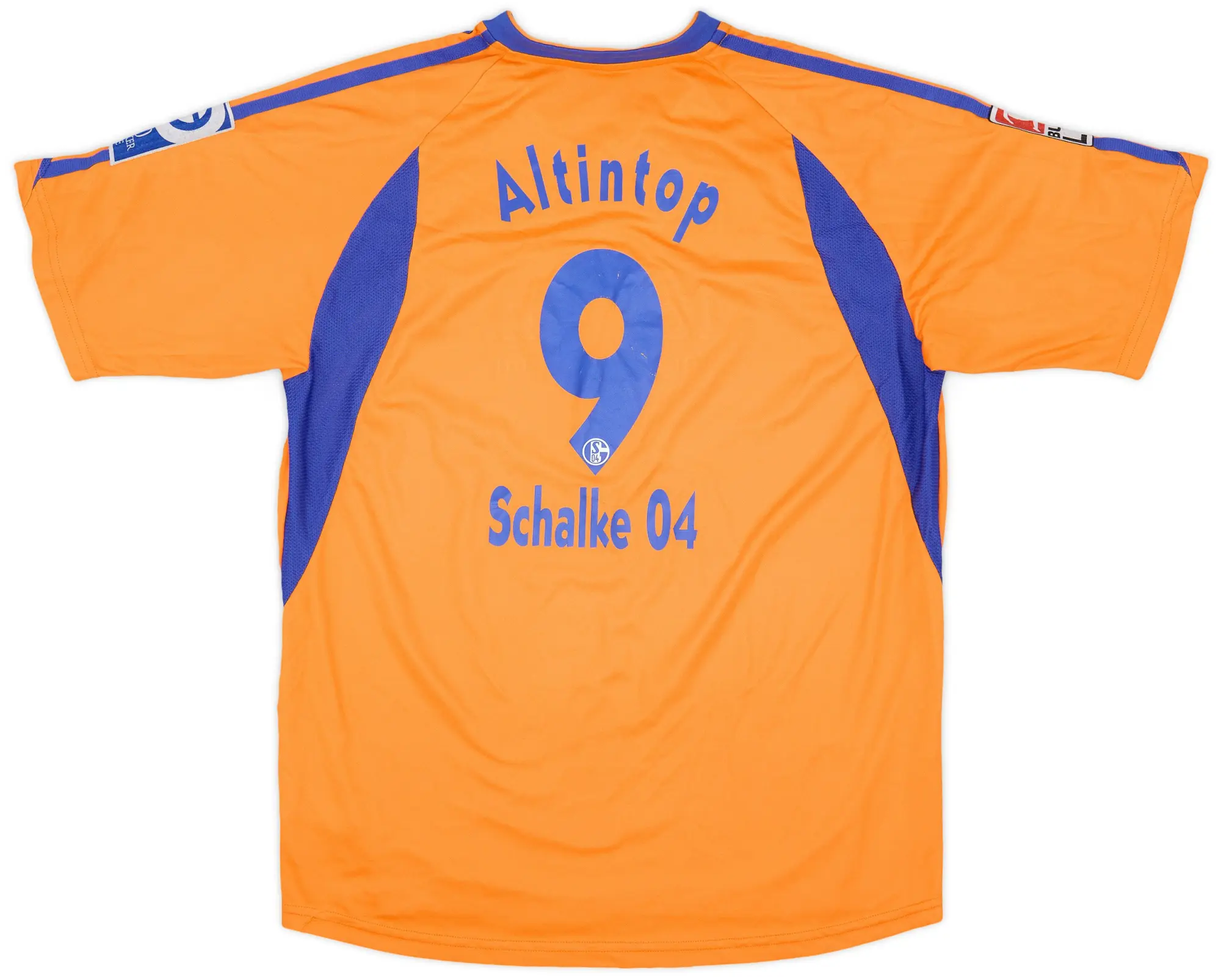 adidas 2003-04 Schalke Third Shirt Altintop #9 - 7/10 - (XL.Boys)