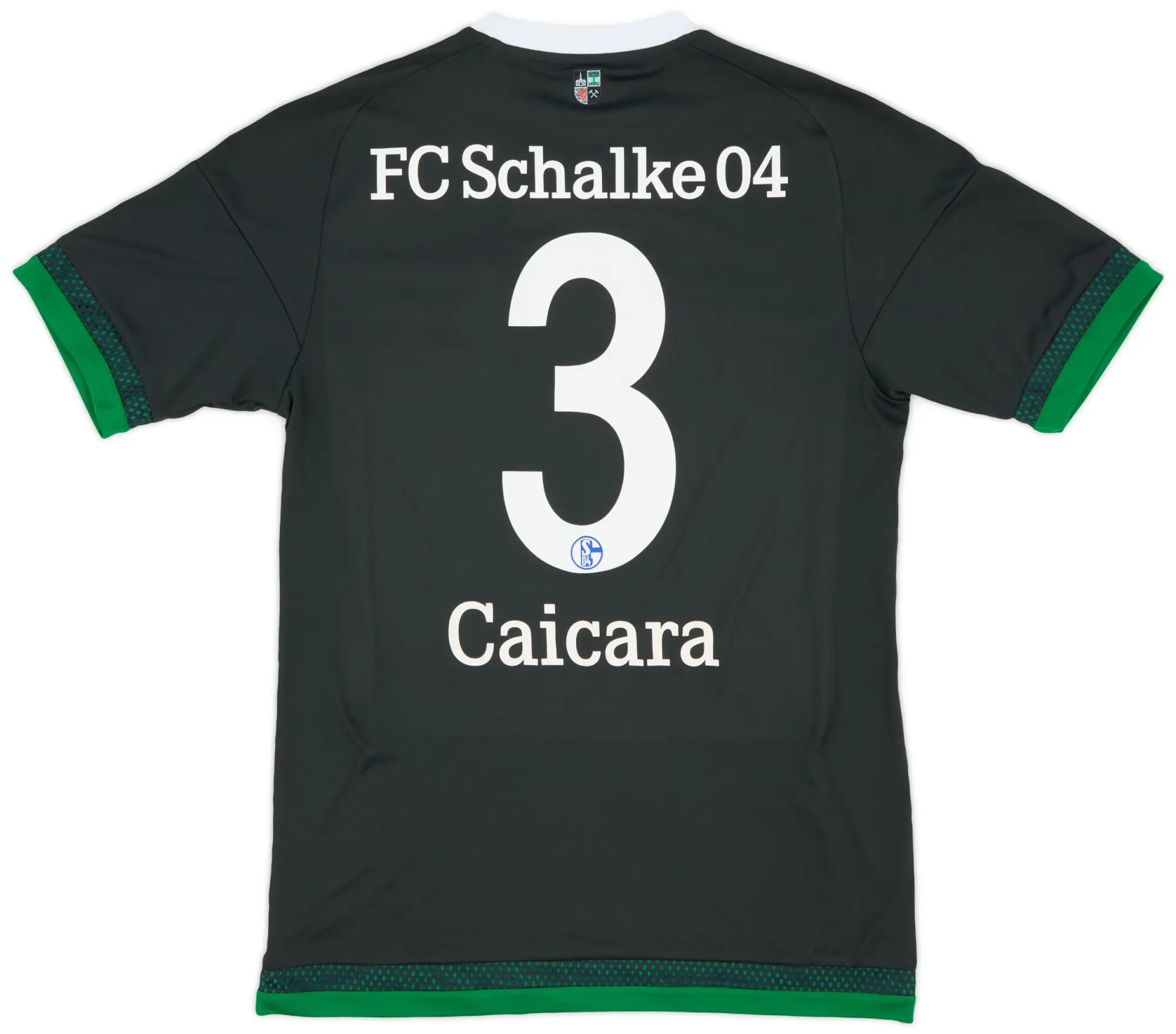 adidas 2015-17 Schalke Third Shirt Caicara #3 - 8/10 - (S)
