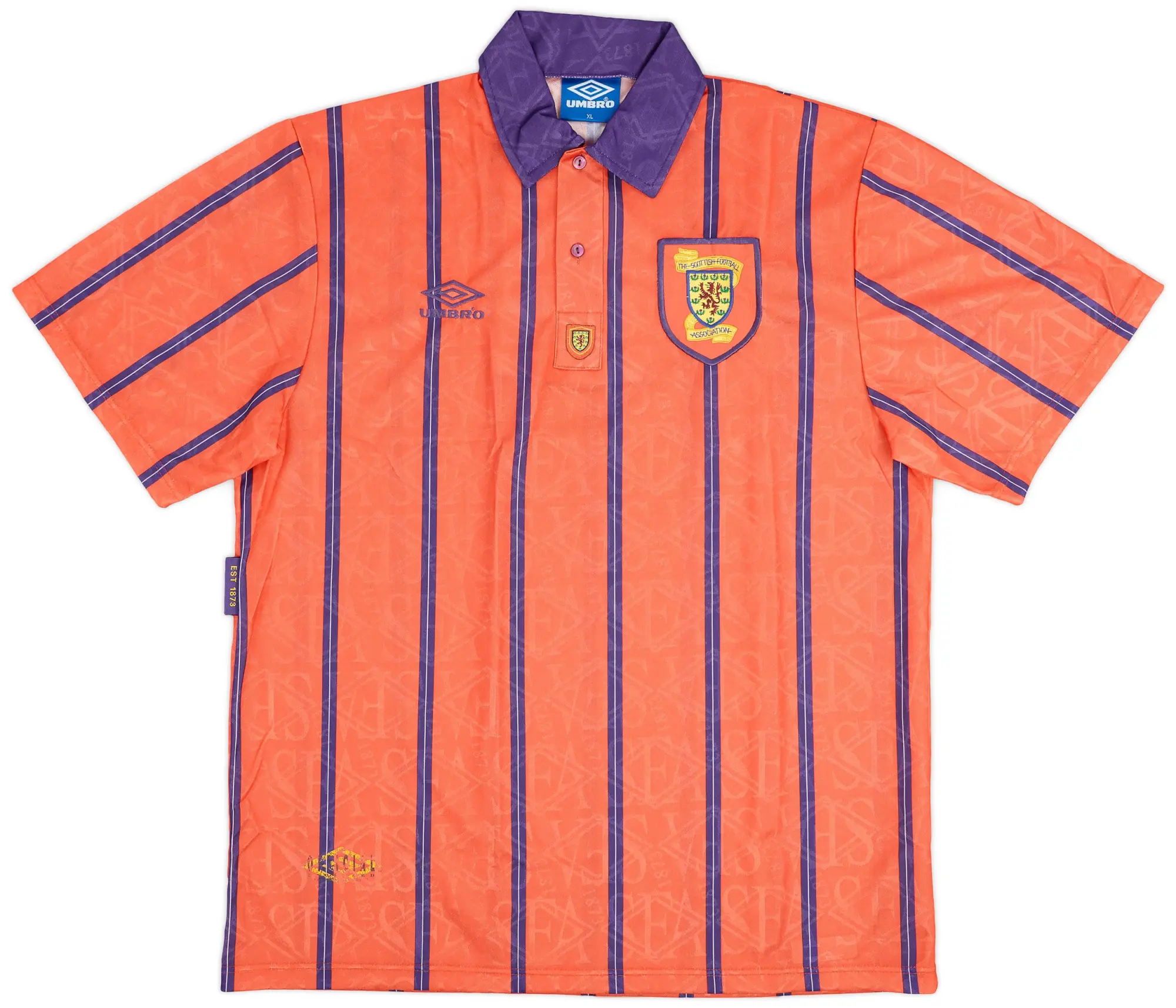 Umbro 1993-95 Scotland Away Shirt - 8/10 - (XL)